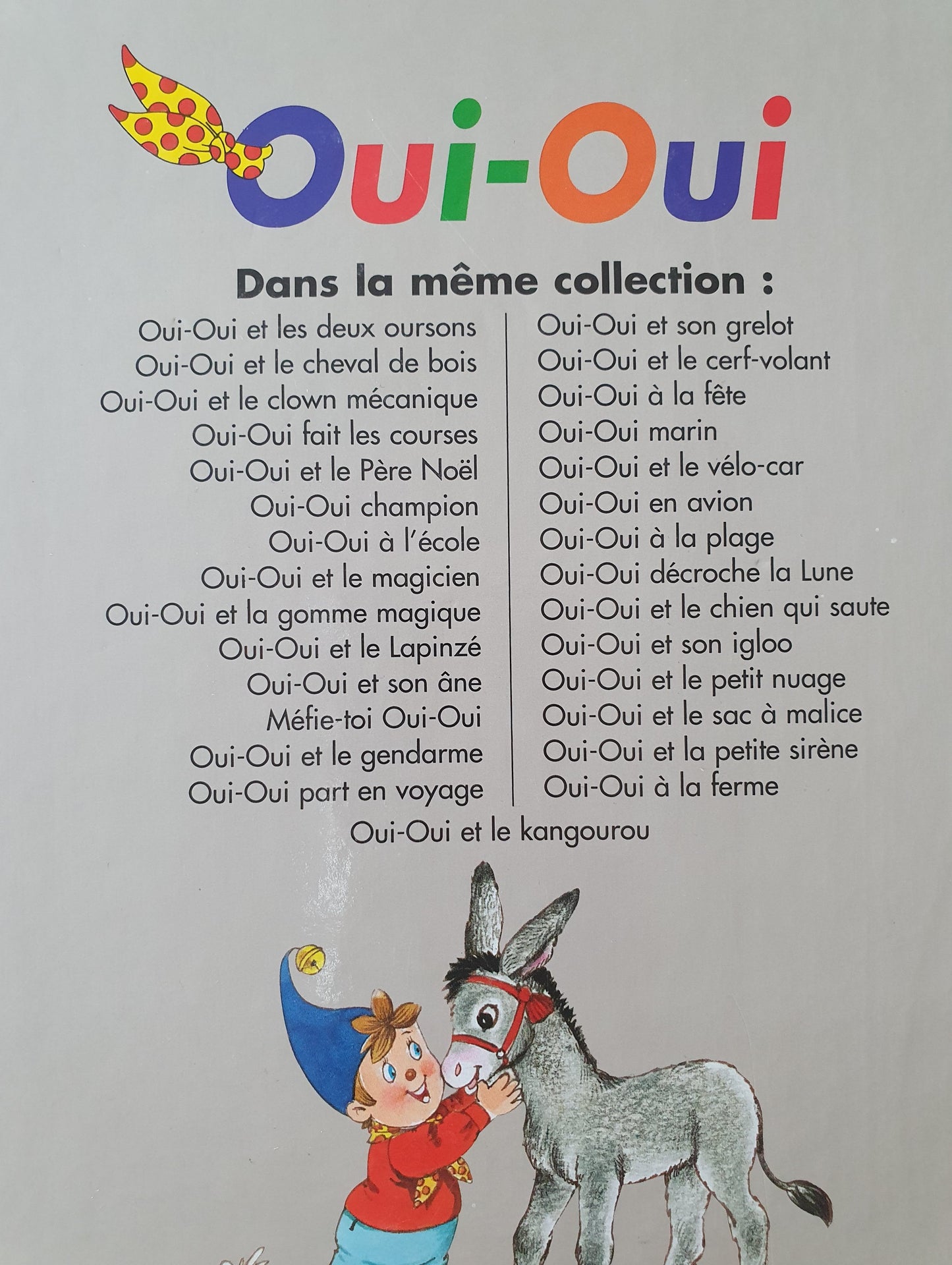 Oui-Oui et son âne Like New, 3-6 Yrs Enid Blyton (6688597737657)