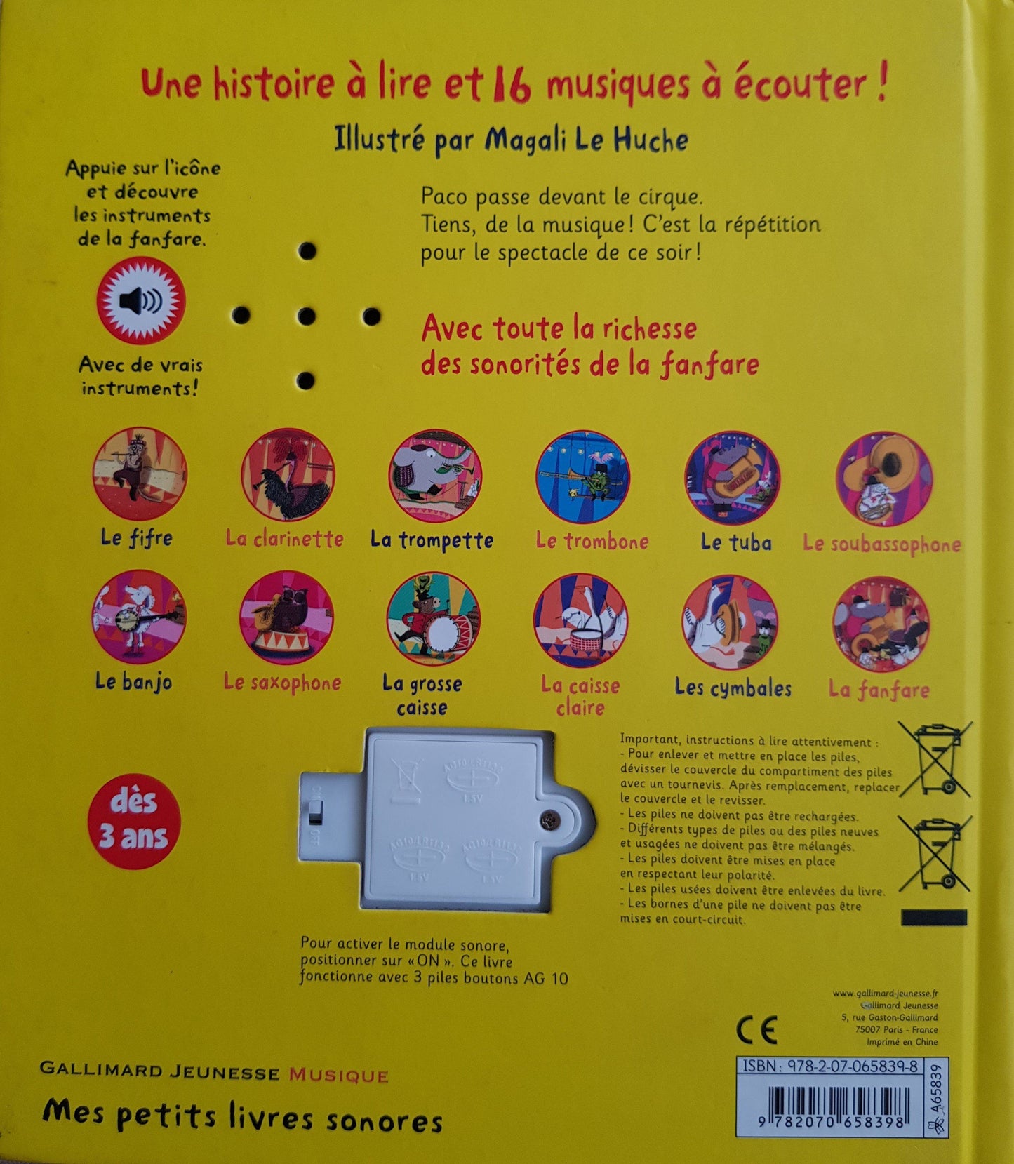 PACO et la fanfare Like New Not Applicable (4613605130295)