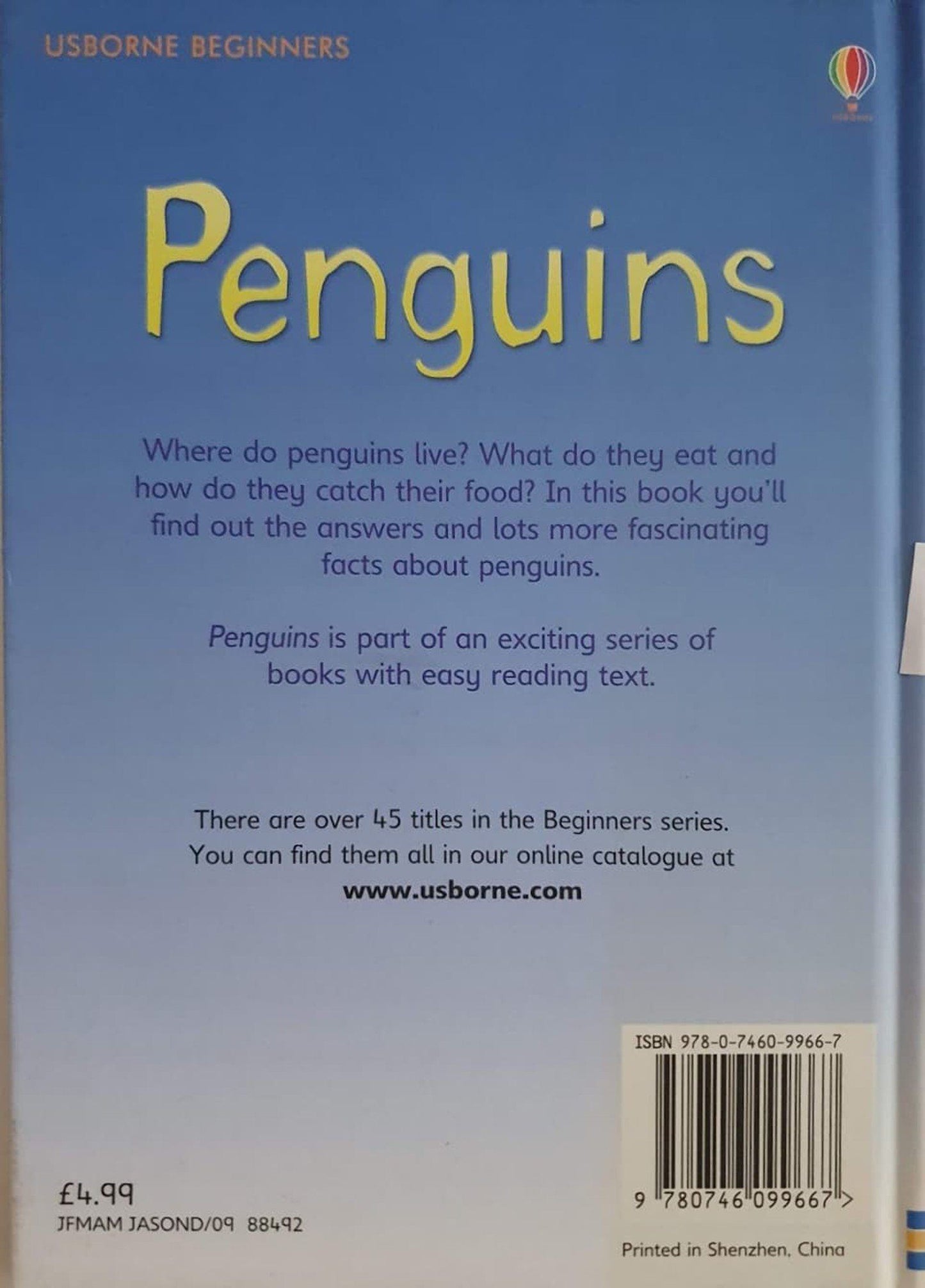 Penguins Like New Usborne (6176346734777)