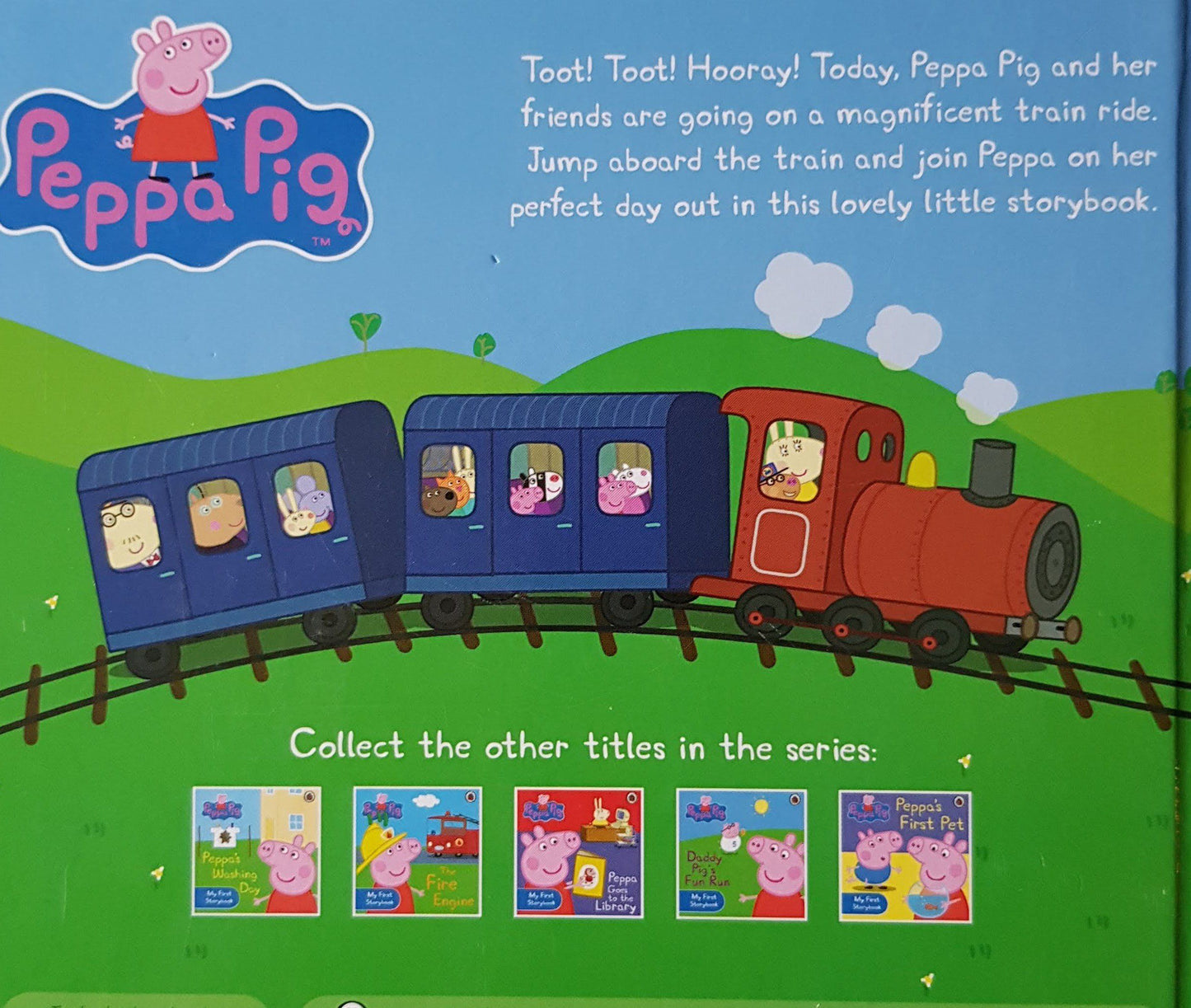 Peppa and the Big Train Like New Peppa Pig (6575426863289)