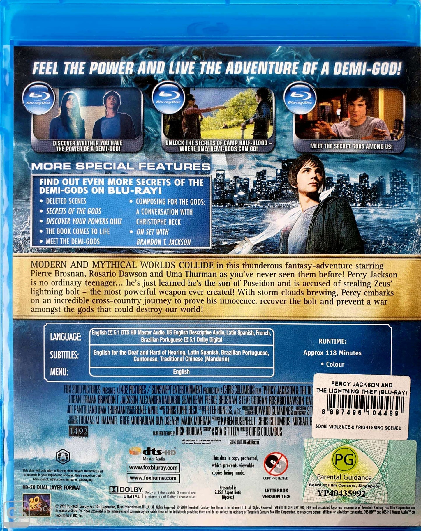 Percy Jackson and the Olympians: The Lightening Thief EN, FR ReCuddles (4606741577783)