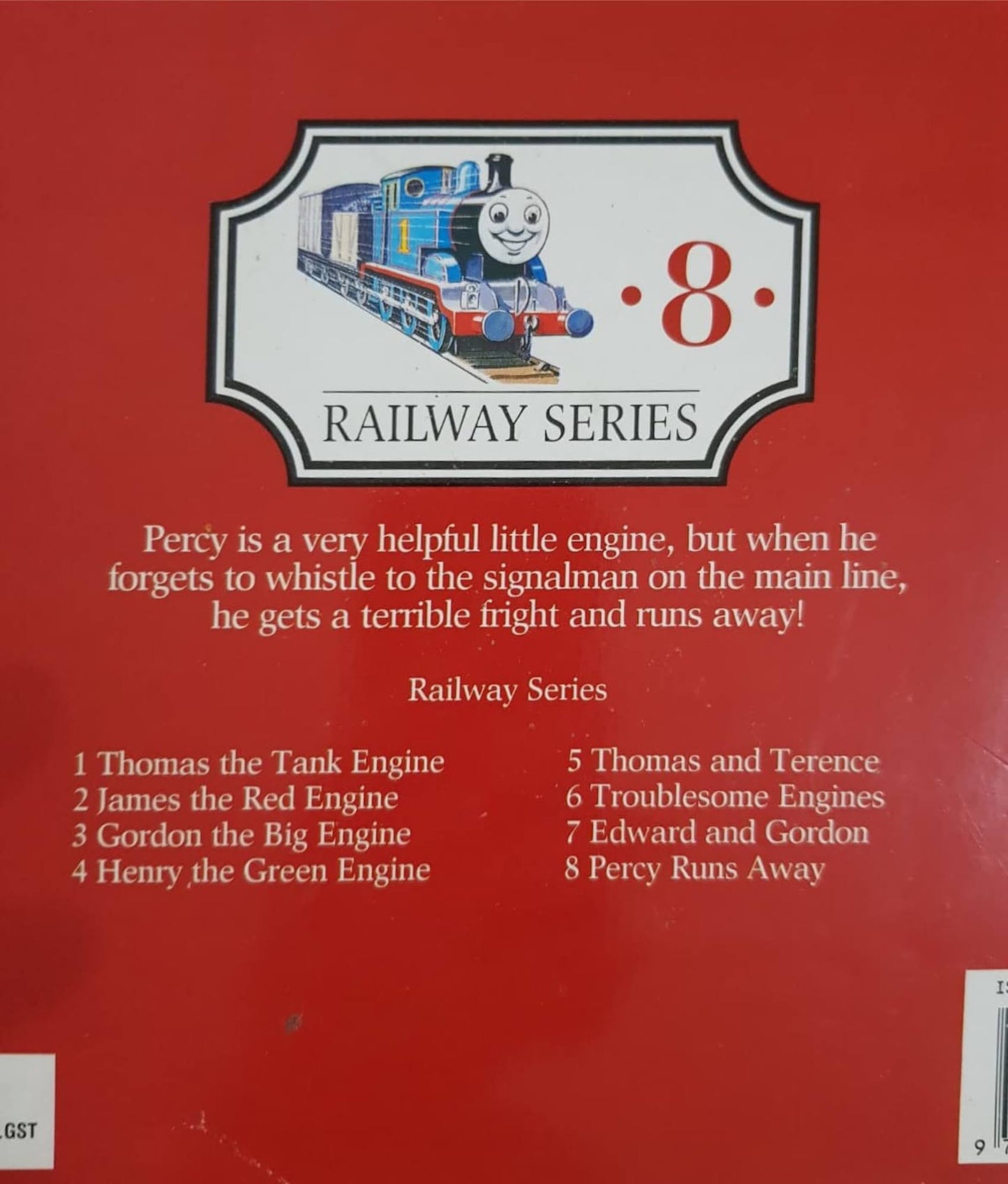 Percy Runs Away Very Good, 3-5 Yrs Olga (6615518937273)