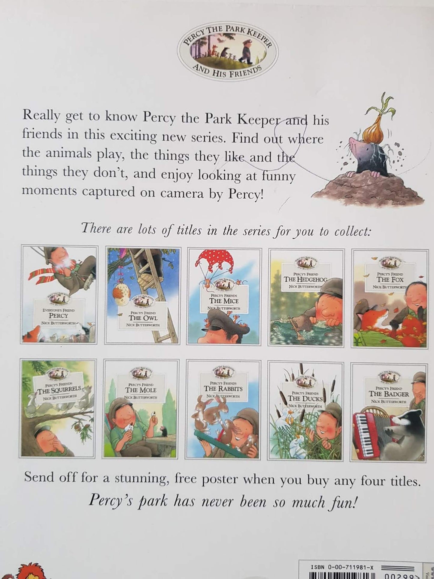 Percy's Friend - THE MOLE Like New, 0-5 Yrs Recuddles.ch (6561547452601)