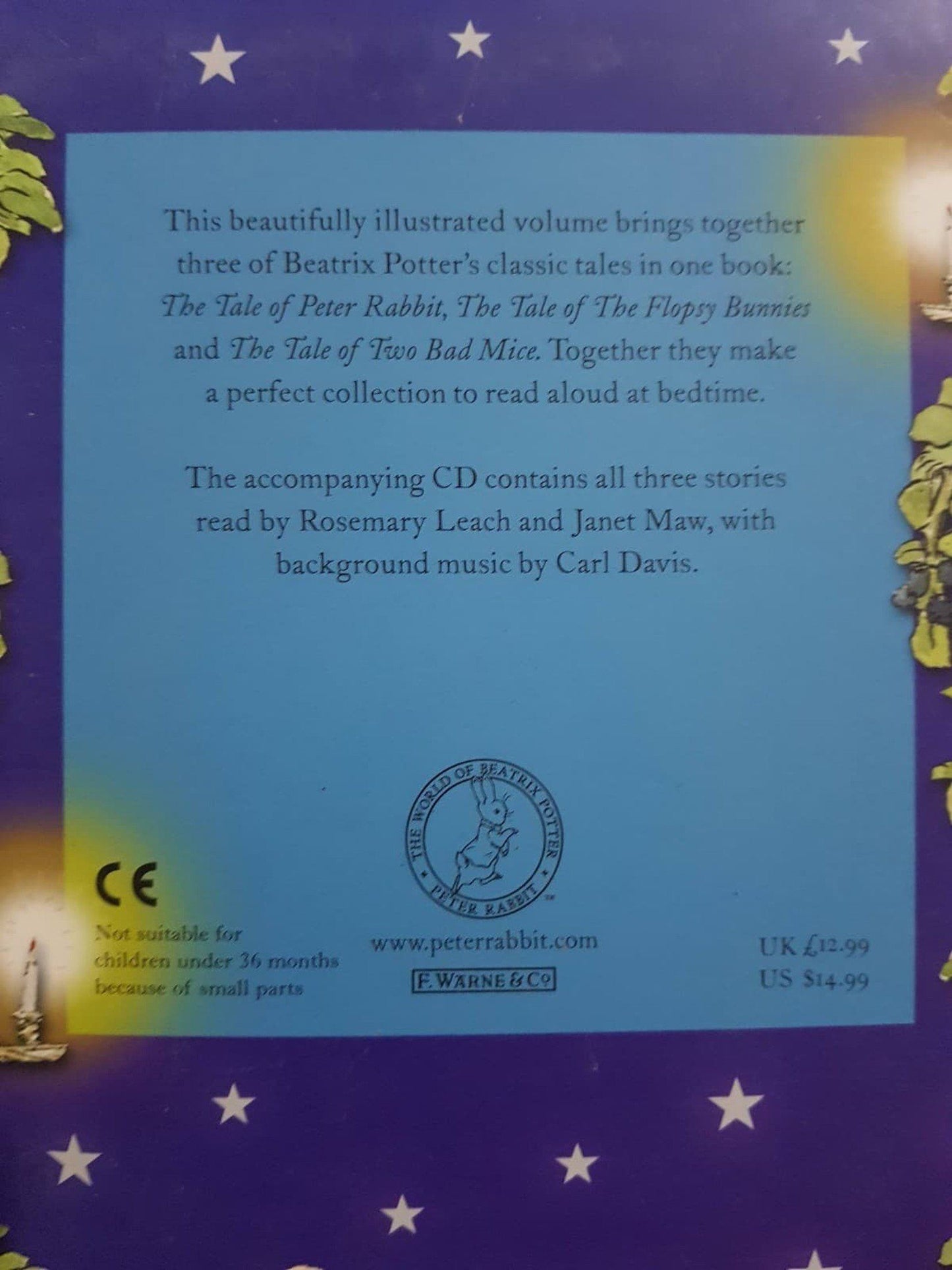 PETER RABBIT AND FRIENDS Bedtime Stories Very Good, 3+ Yrs Recuddles.ch (6706330173625)