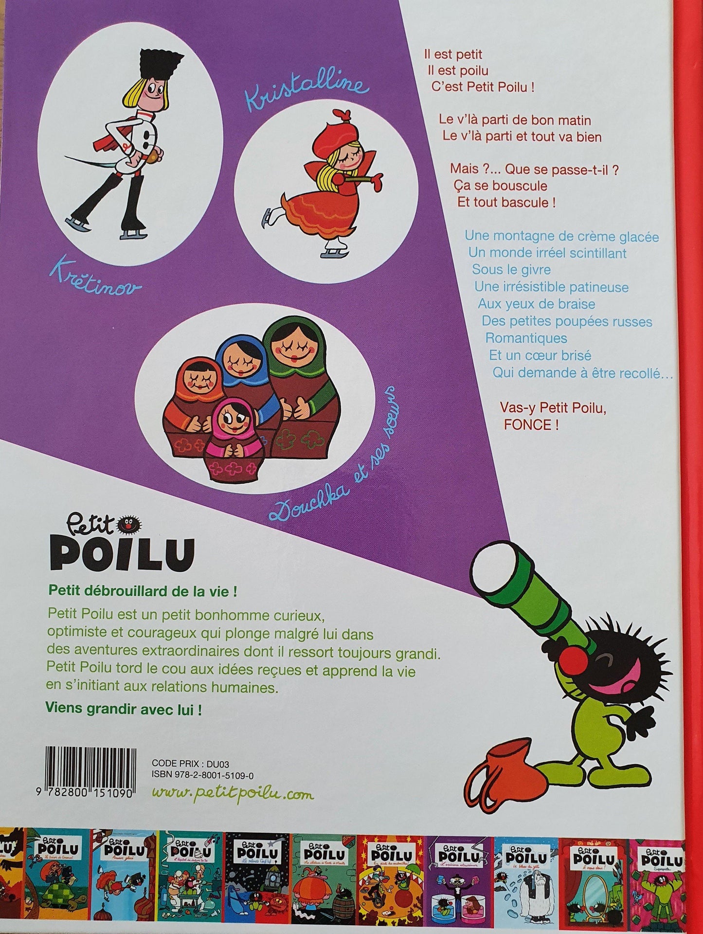 Petit Poilu - Amour glacé Like New, 3+Yrs Petit Poilu (6645578989753)