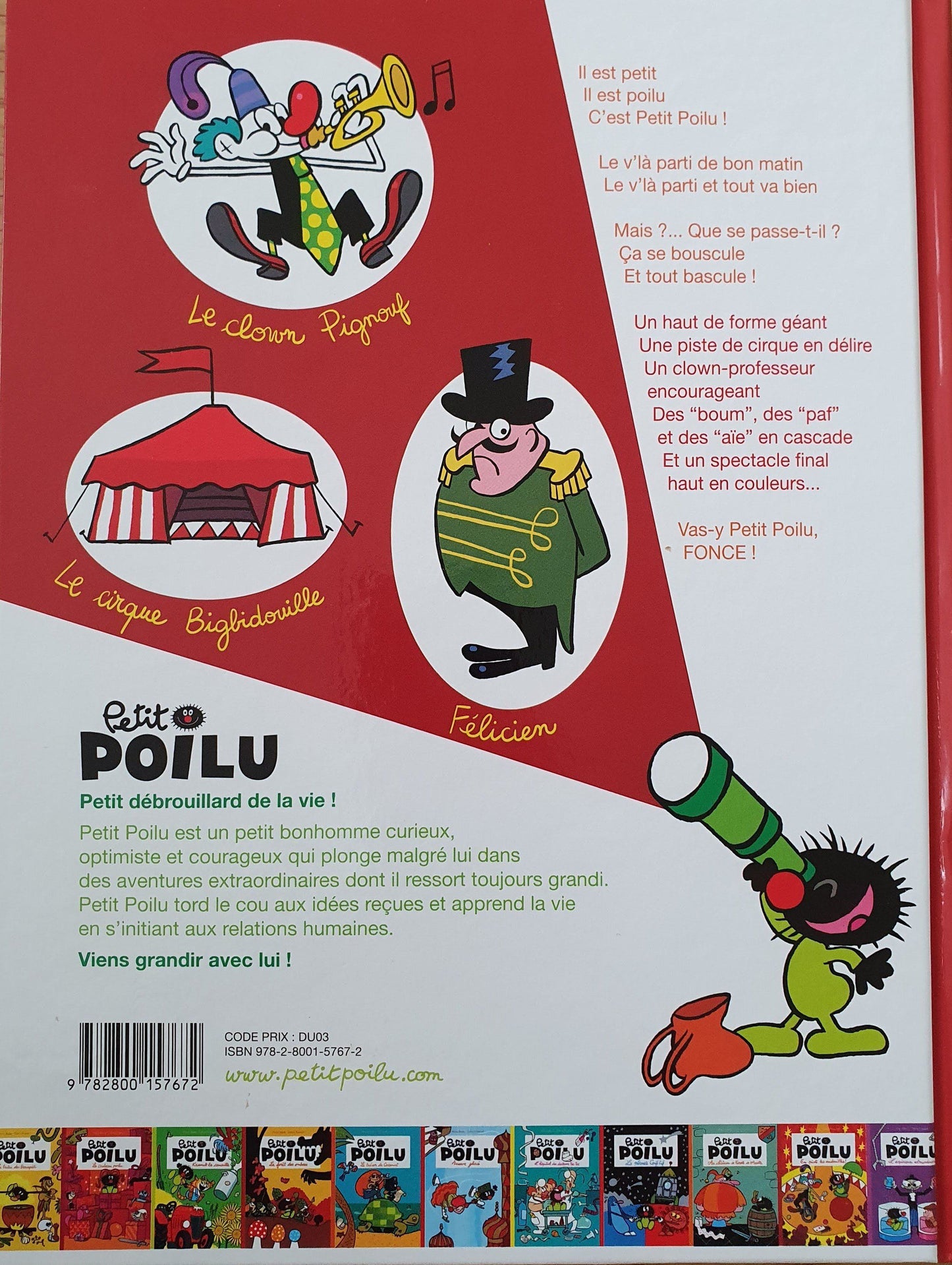 Petit Poilu - En piste les andouilles ! Like New, 3+Yrs Petit Poilu (6645579022521)