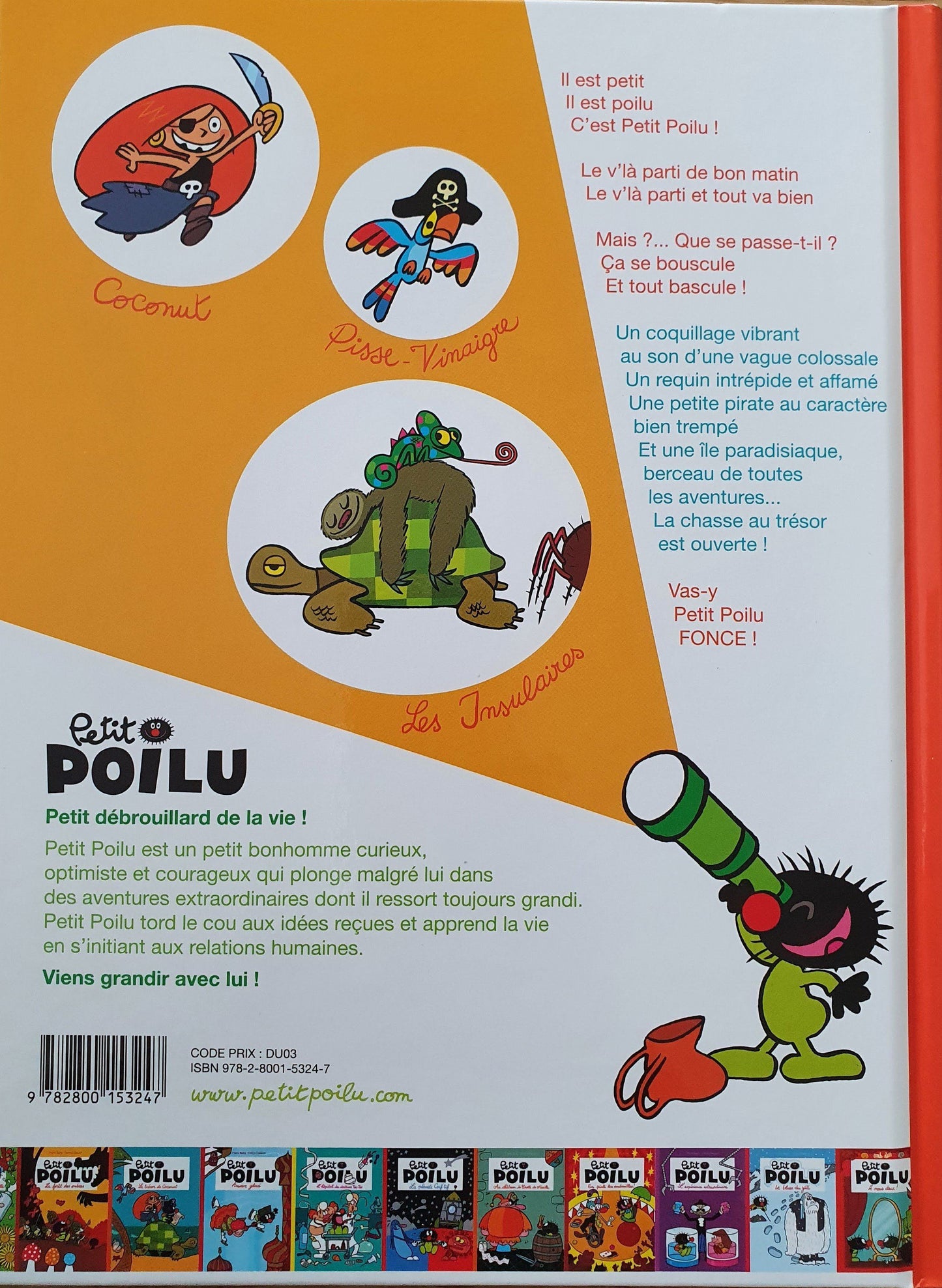 Petit Poilu - Le trésor de Coconut Like New, 3+Yrs Petit Poilu (6645578956985)