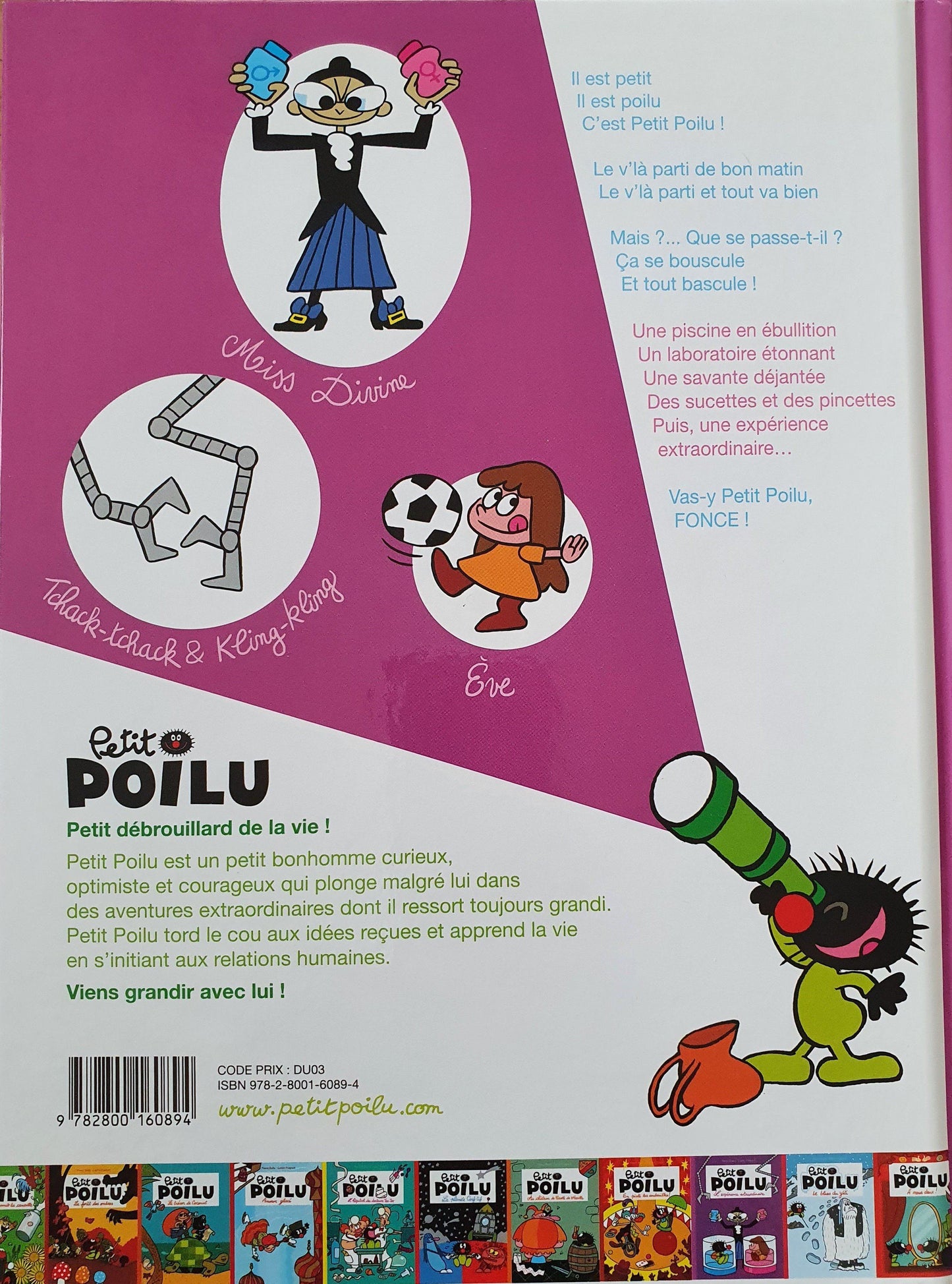 Petit Poilu - L'expérience extraordinaire Like New, 3+Yrs Petit Poilu (6645578924217)