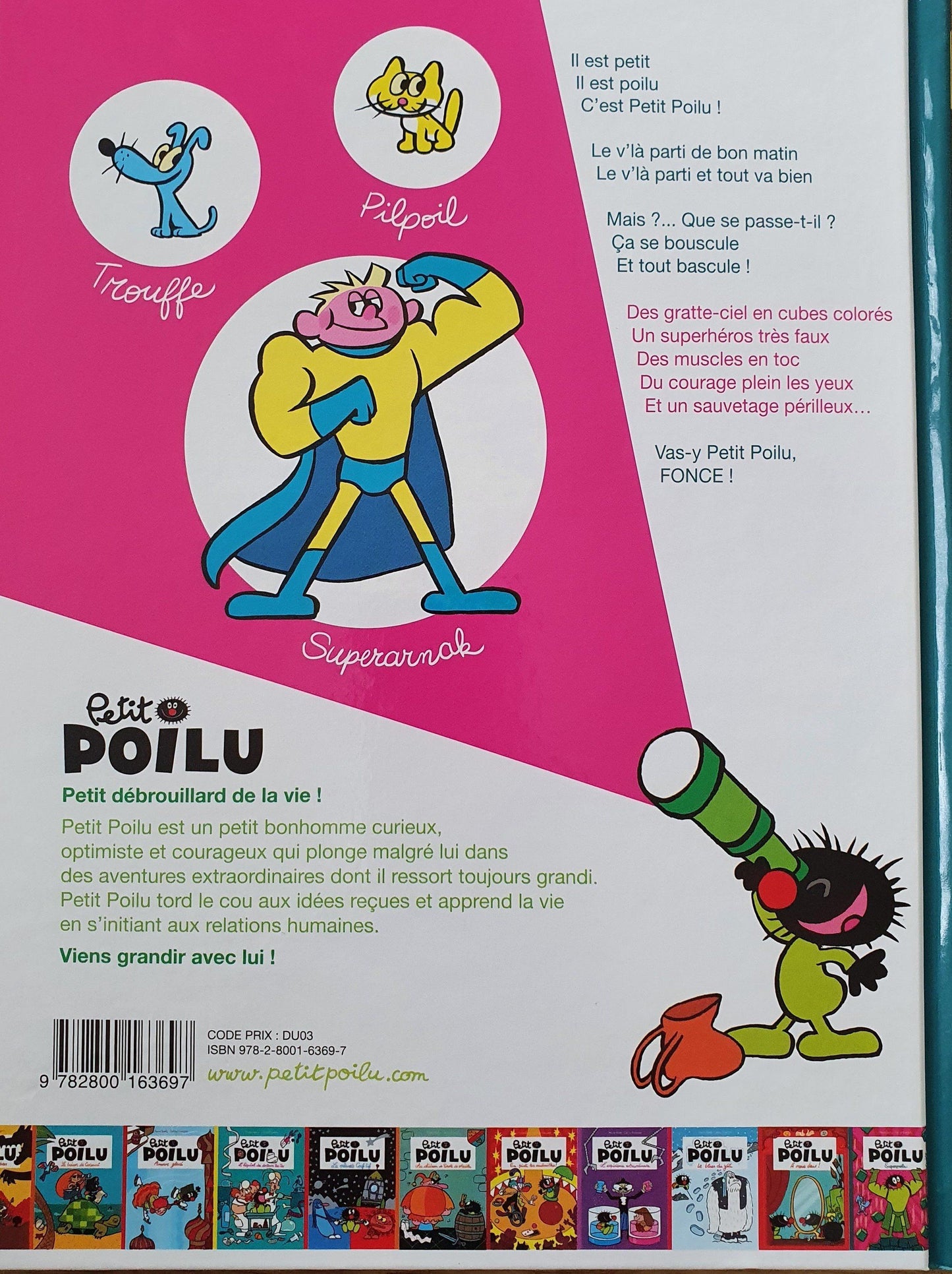 Petit Poilu - Superpoilu Like New, 3+Yrs Petit Poilu (6645579055289)