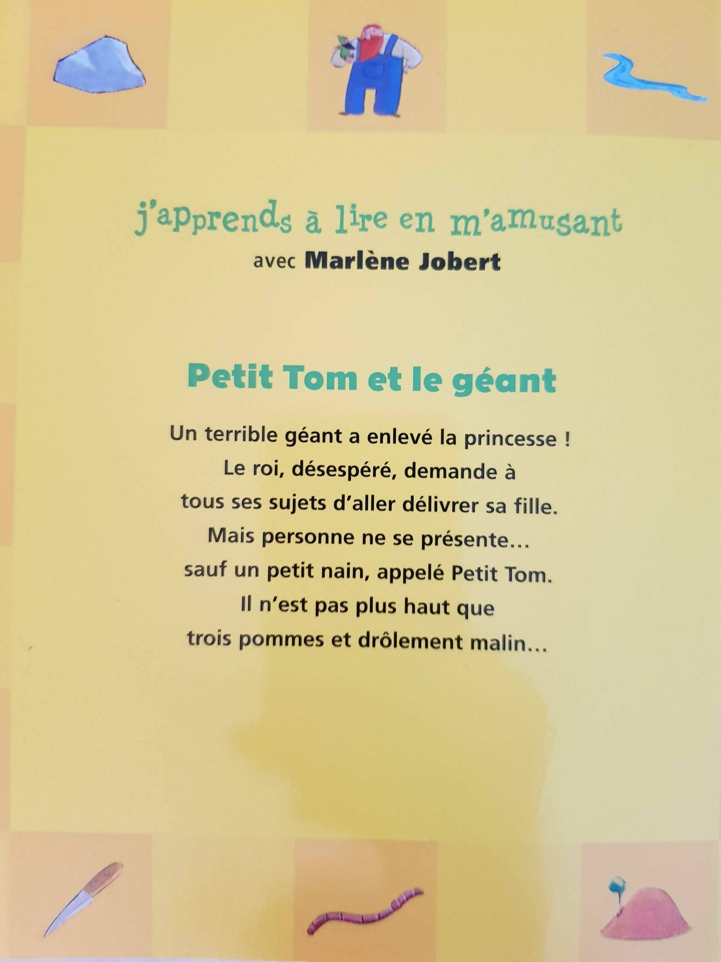 petit Tom et le géant Like New MARLENE JOBERT (4619395104823)
