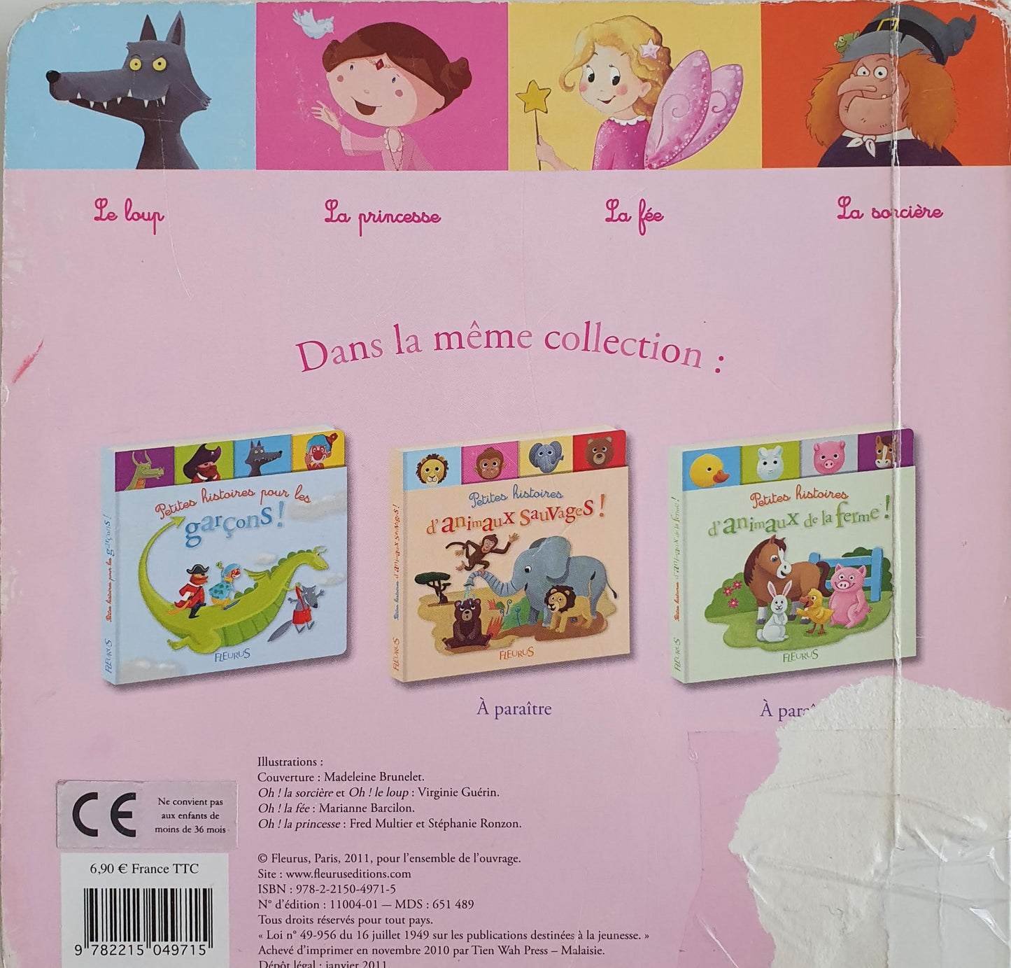 Petites histoires pour les filles! Well Read Recuddles.ch (6050245836985)