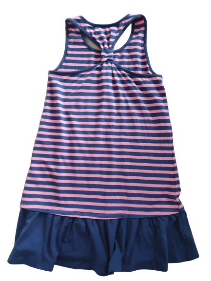 Pink and blue stripped dress little Marcel, 14 yrs ( 164 cm) little Marcel (4602532102199)