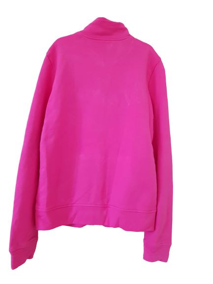 Pink sweatshirt with front zip Benetton, 14 yrs (170 cm) Benetton (4602532233271)