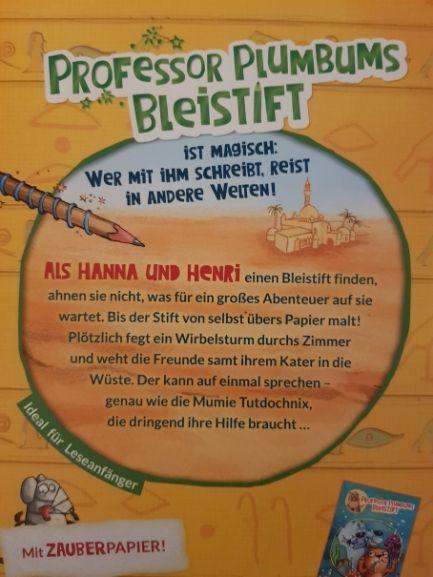 Professor Plumbums Bleistift Mumien-Alarm! Like New Recuddles.ch (4627979370551)