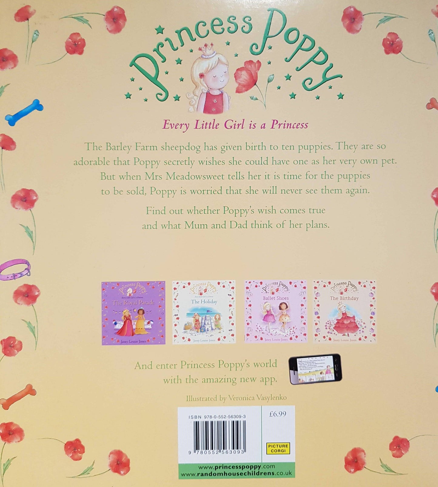 Puppy Love Like New: no signs of wear Princess Poppy (4627909115959)