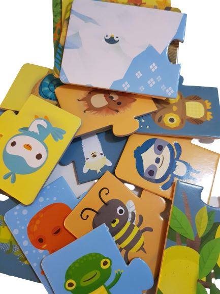 PUZZLE DUO - HIDE AND SEEK Like New The Gift Box Project (6114661957817)