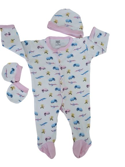 Pyjama set MEE MEE, 0-3 months MEE MEE (4608318734391)