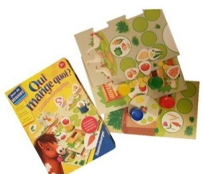Qui Mange Quoi? Like New Ravensburger (4622920122423)