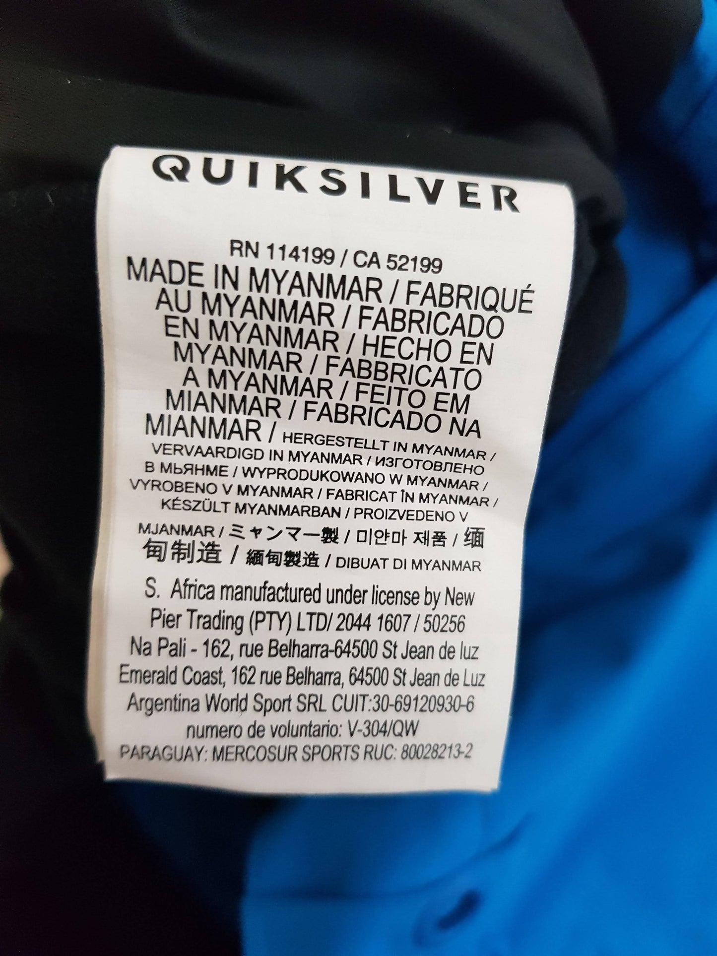 QuickSilver Snow Pants Like New Quick Silver (6259516702905)