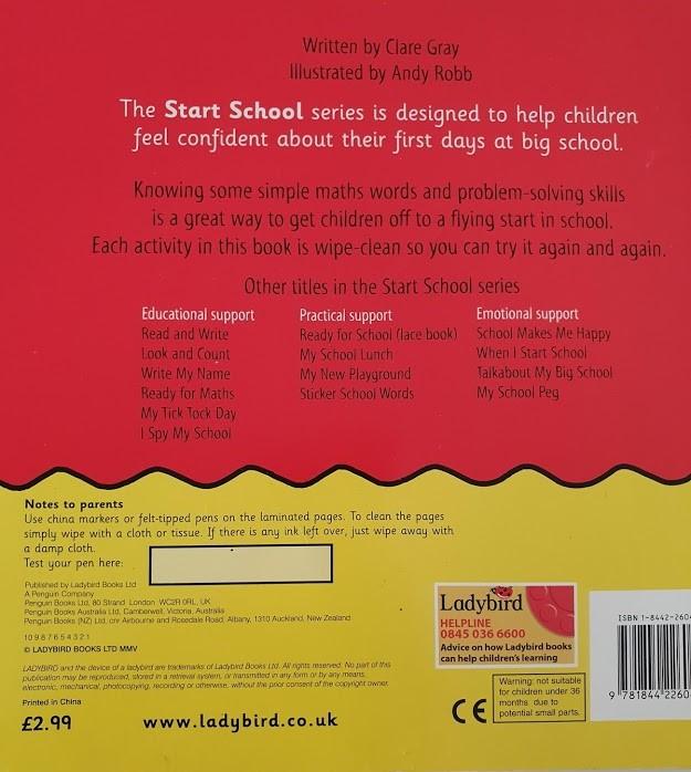 Ready for Maths Like New ladybird (6099960234169)