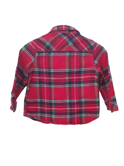 Red check shirt Next,12-18 months (86 cm) Next (4612026368055)