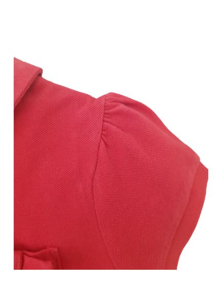 Red T-shirt with Collar Jacadi Paris,8-9 years Jacadi Paris (4612026171447)
