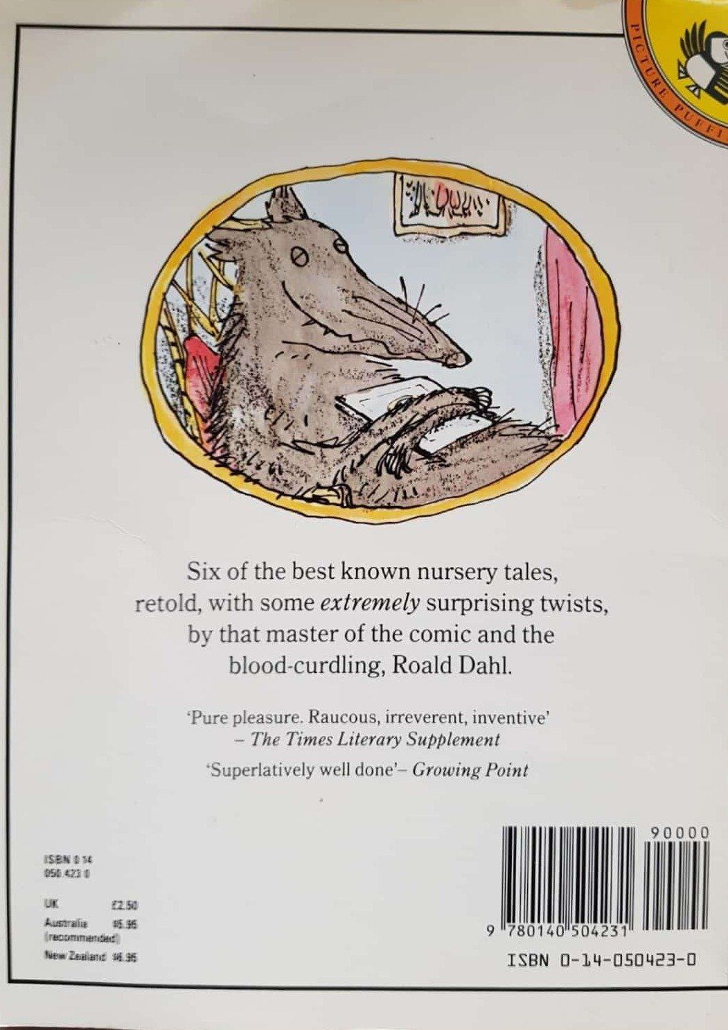 Roald Dahl's Revolting Rhymes Like New Roald Dahl (4630312091703)