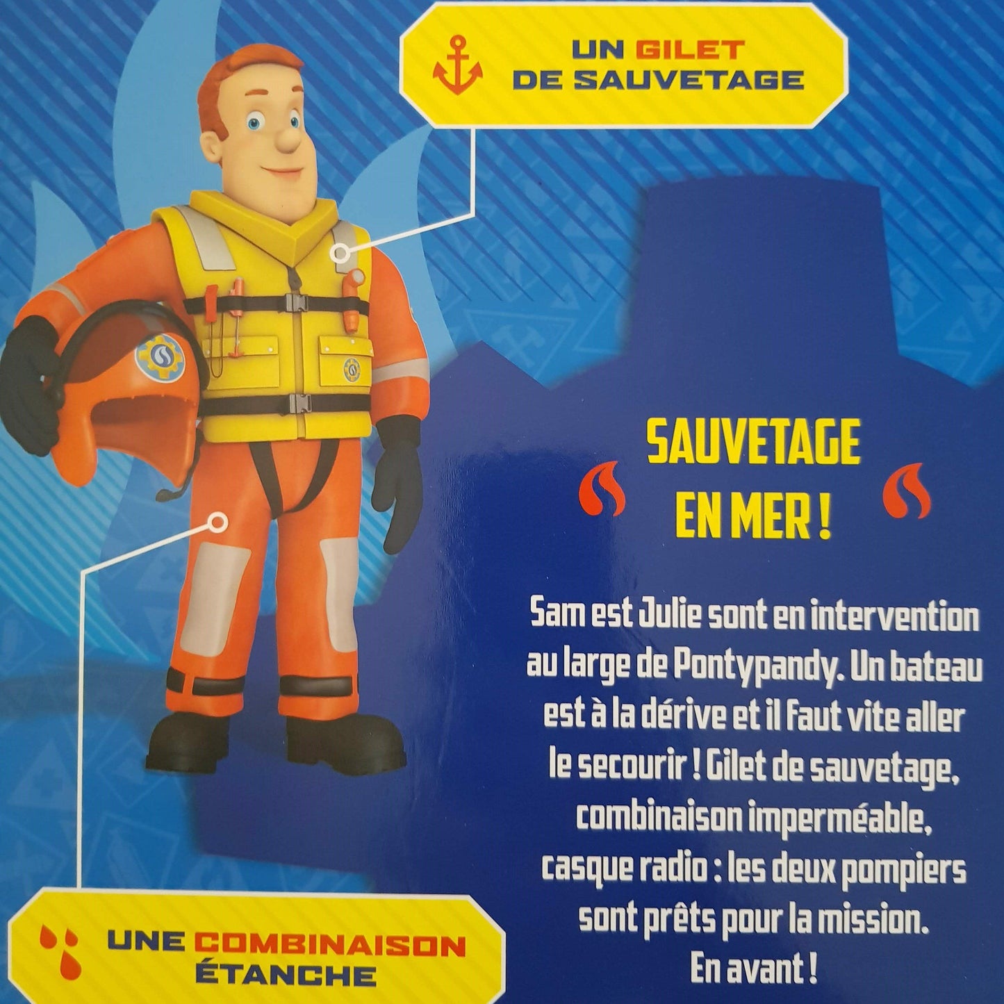 Sam le Pompier mon Joli livre puzzle Like New Not Applicable (4593185292343)