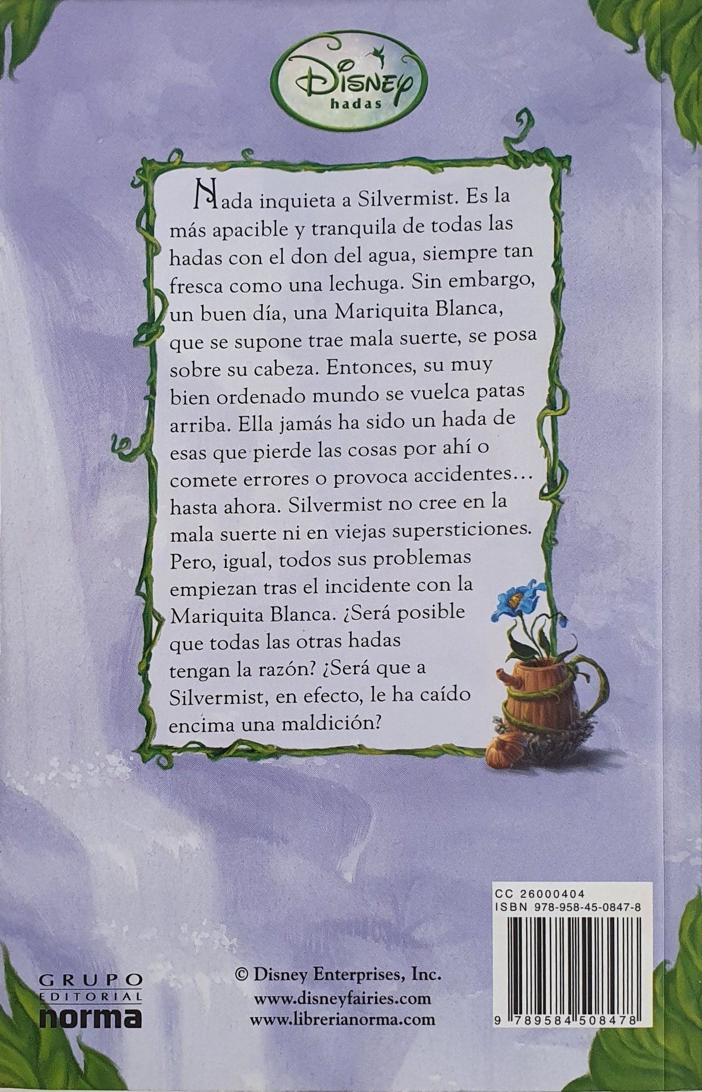 Silvermist y la maldición de la Mariquita Like New Disney (6050245804217)