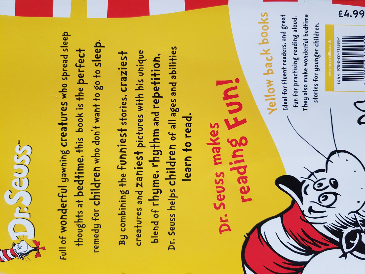 Sleep Book Very Good, 0-5 Yrs Dr seuss (6553917882553)