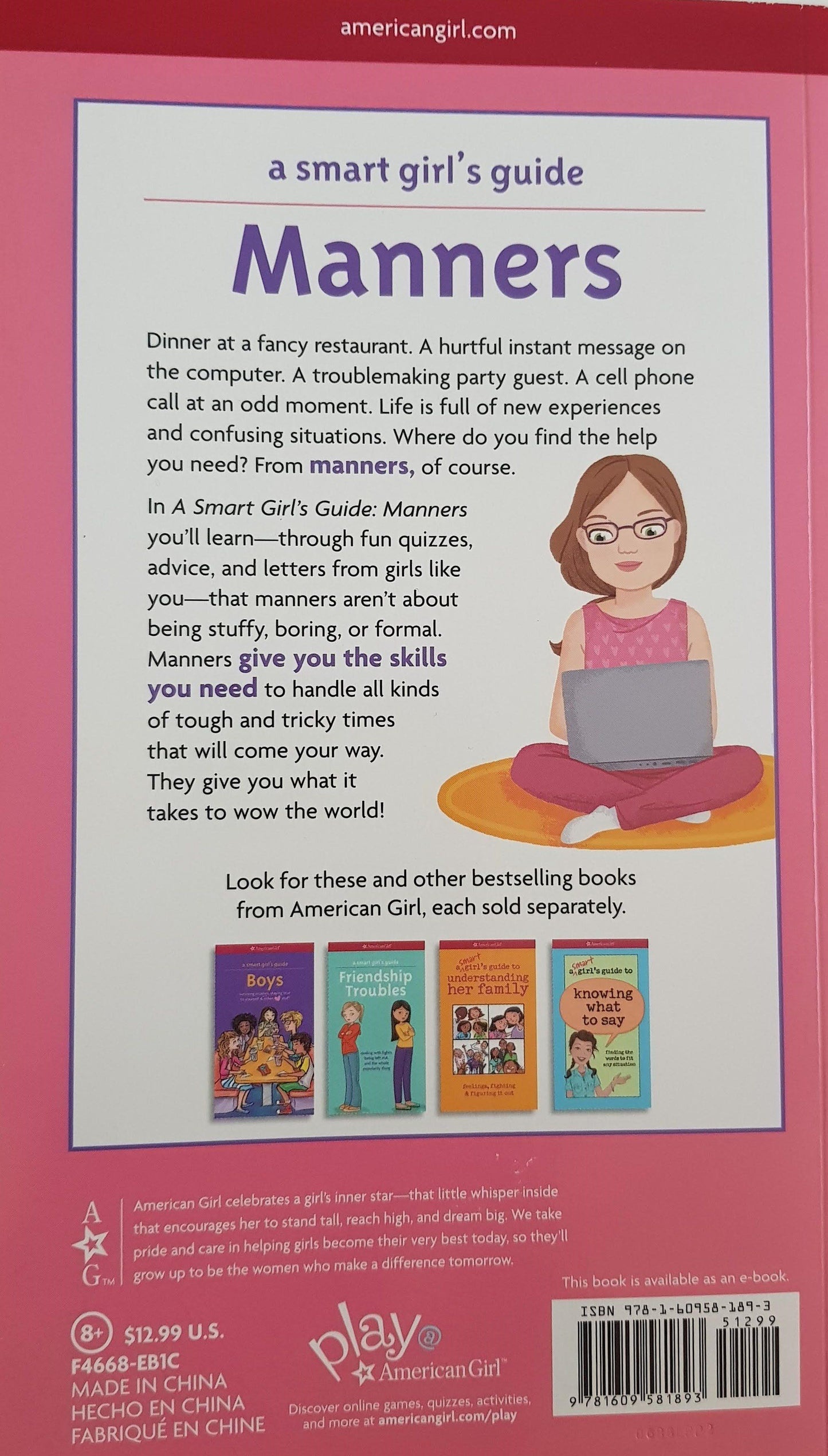Smart girl's guide Manners Like New American Girl (4630656811063)
