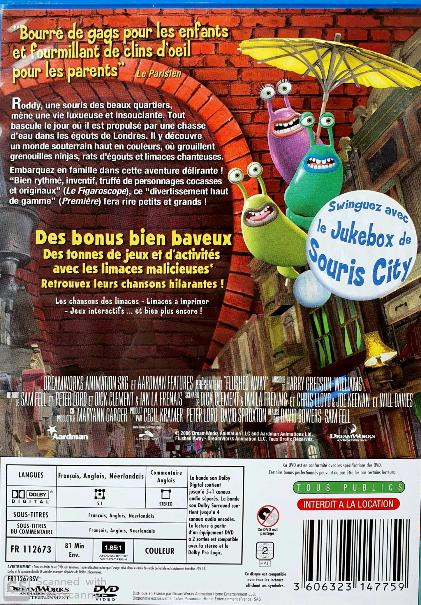 Souris City EN, FR ReCuddles (4606739775543)