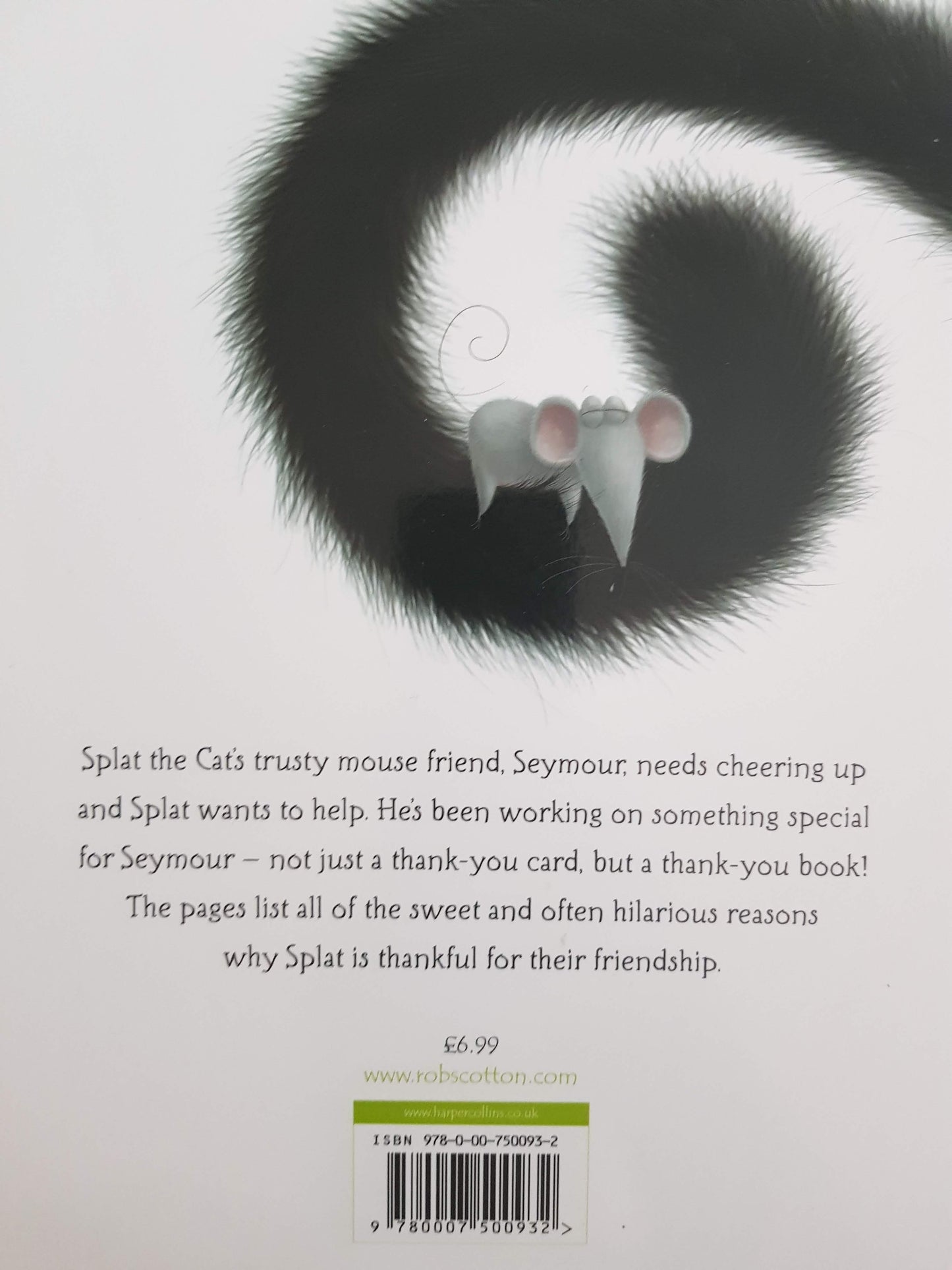 Splat says Thank you Like New Recuddles.ch (6086188597433)