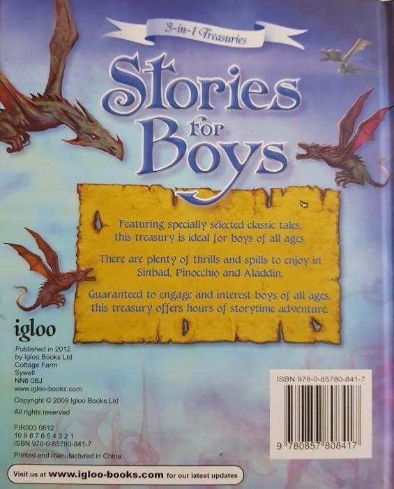 Stories for Boys Like New Recuddles.ch (6192913940665)