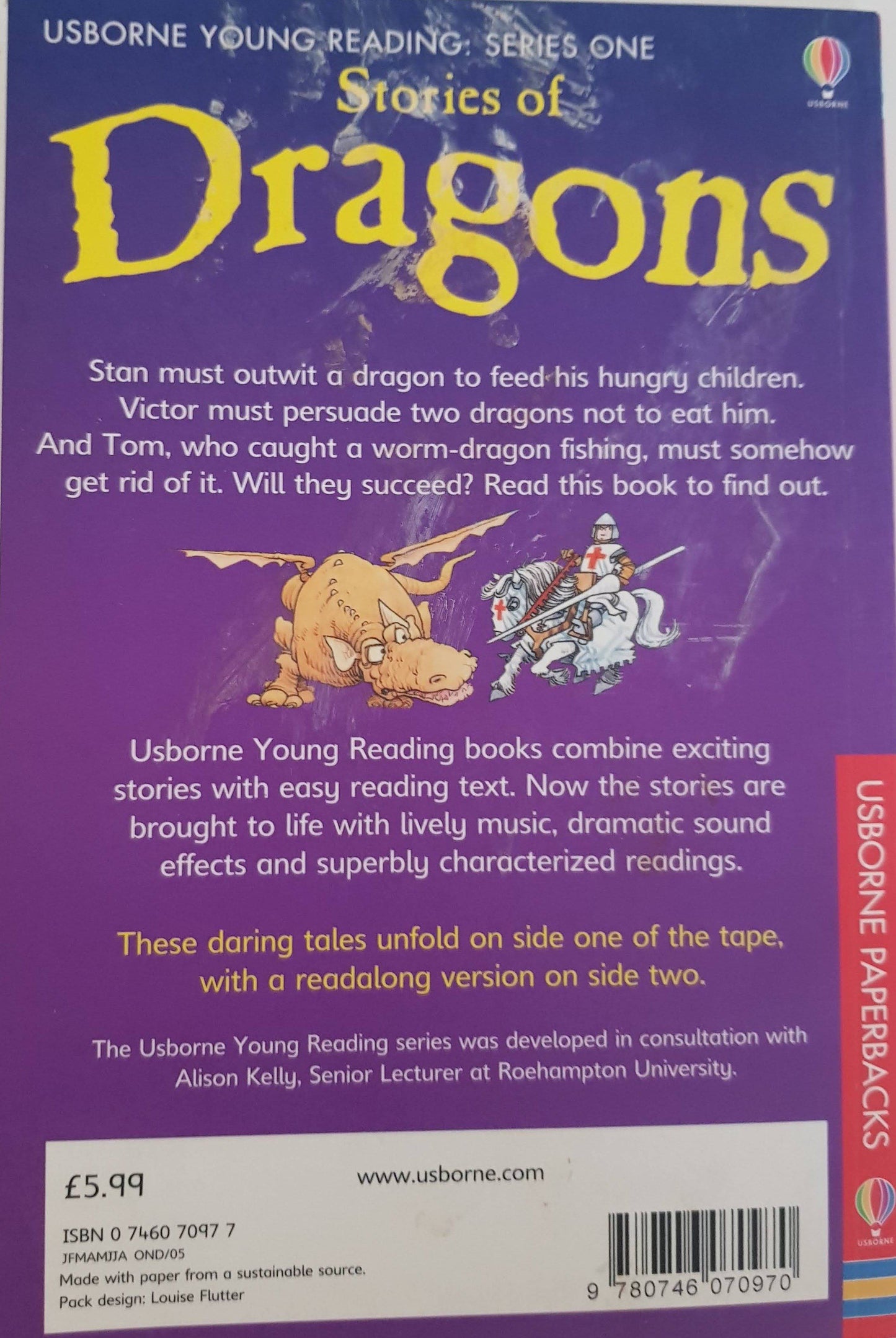 Stories of DRAGONS Like New Usborne (6149127602361)