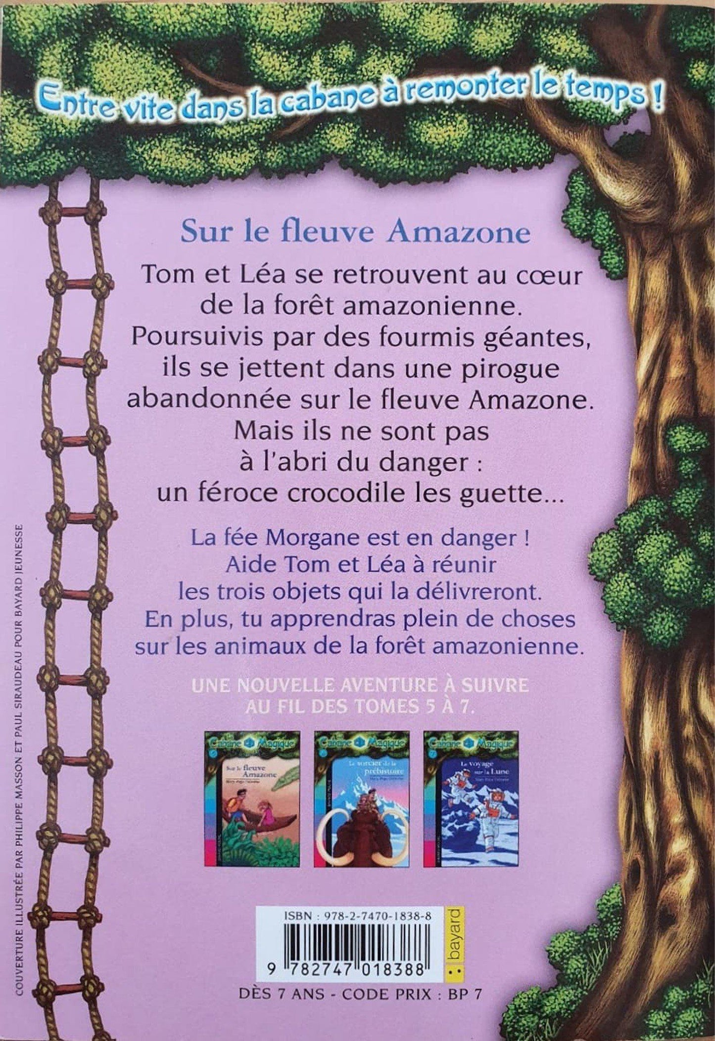 Sur le fleuve Amazone Like New, 6+ Yrs Caroline Faivet (6652156149945)