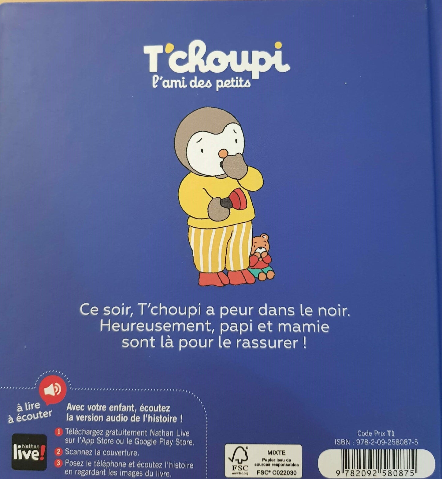 T'choupi 61: a peur du noir Like New T'Choupi (6215203160249)