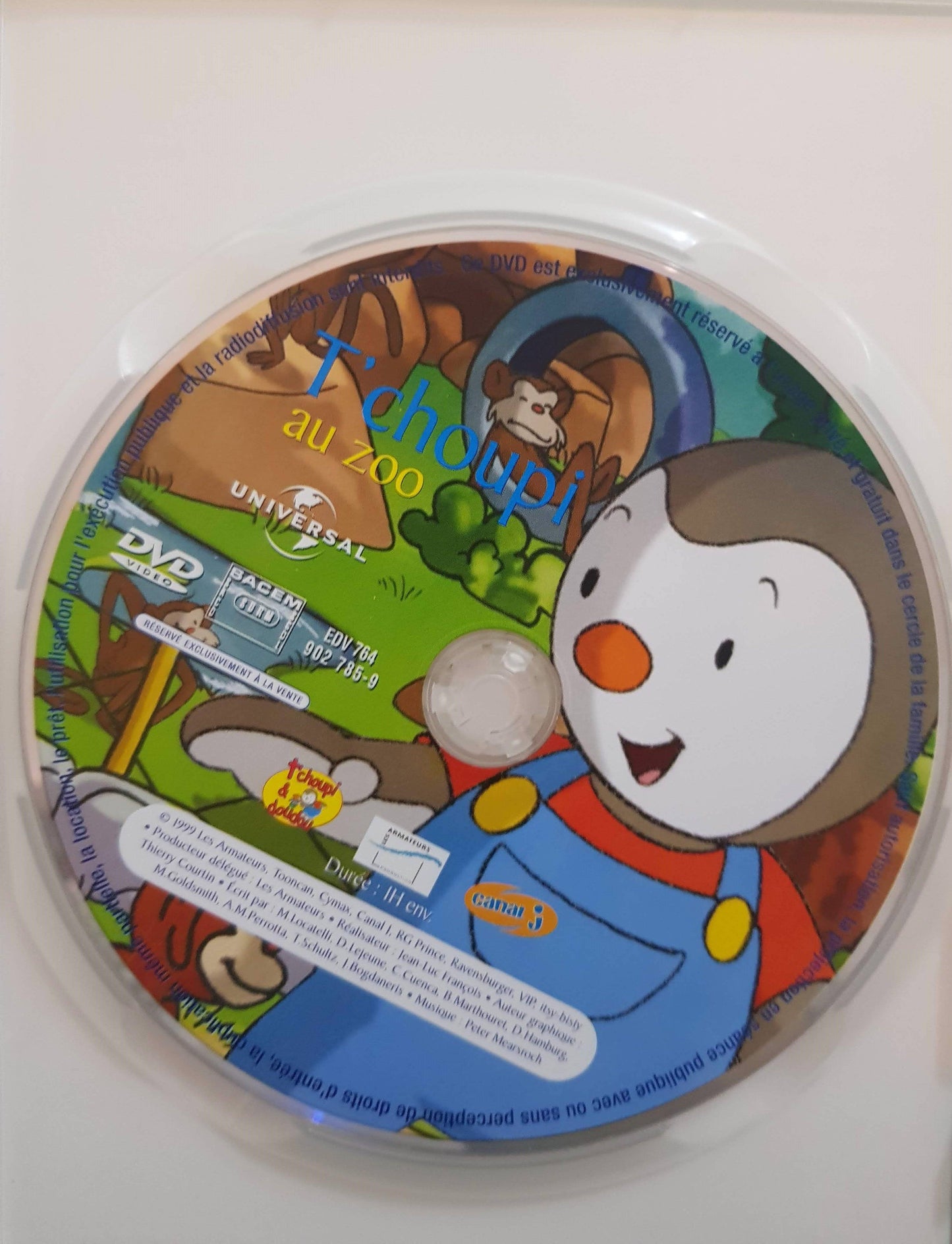 T'choupi au Zoo DVD,French ReCuddles (6215547912377)