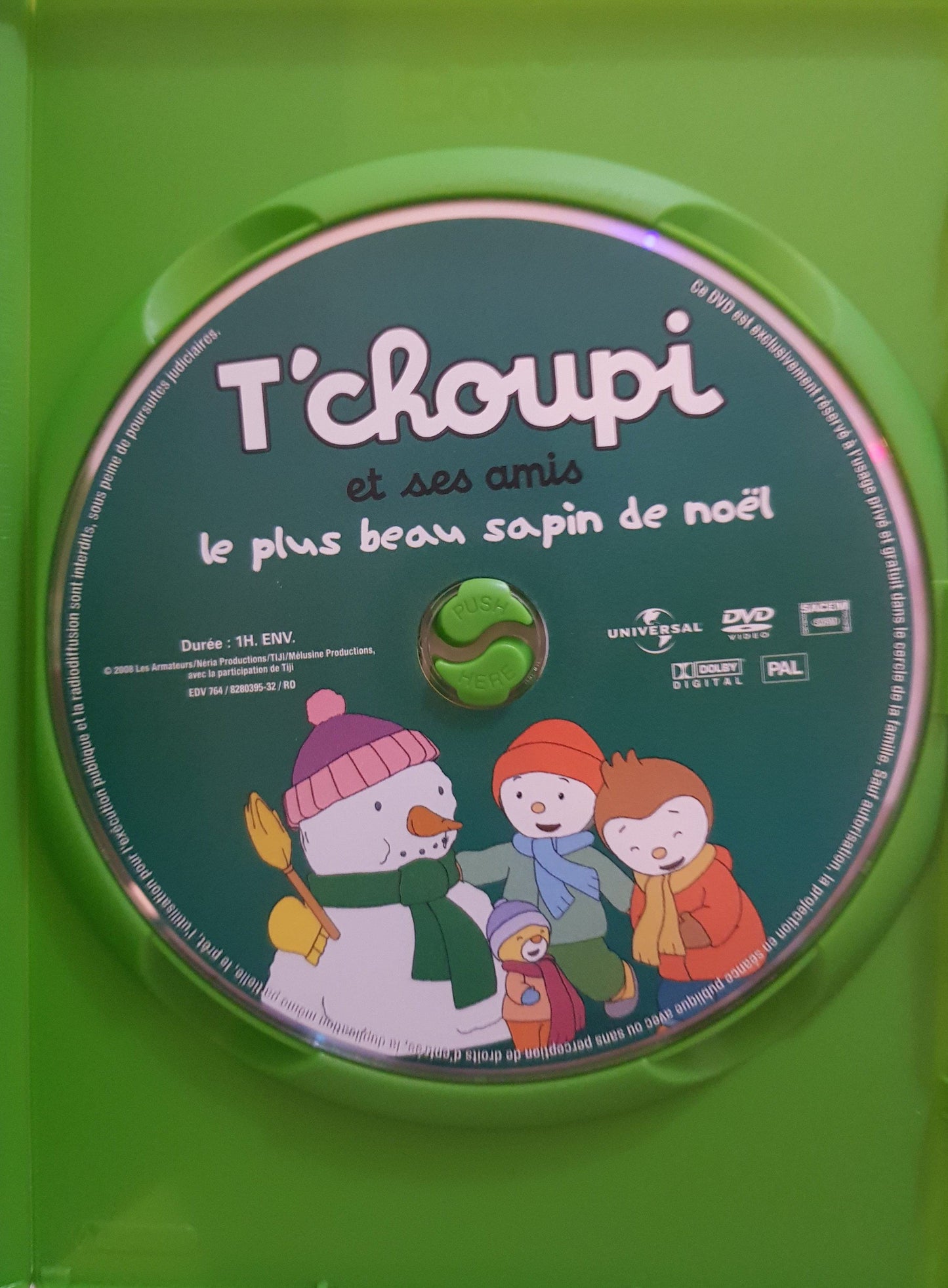 T'choupi et ses amis le plus beau sapin de noel DVD,French ReCuddles (6215558037689)