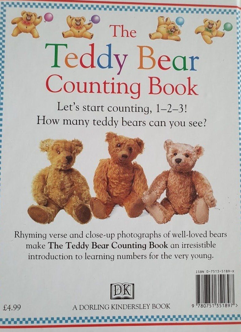 Teddy Bear Counting Book Like New ladybird (6099960299705)