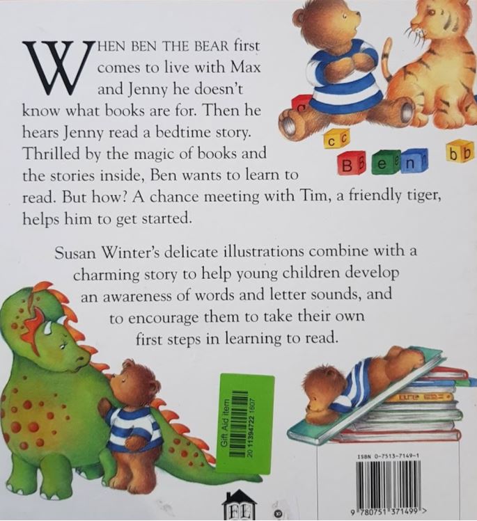 The Bear Who Wanted to Read Like New, 3+Yrs Recuddles.ch (6618728038585)