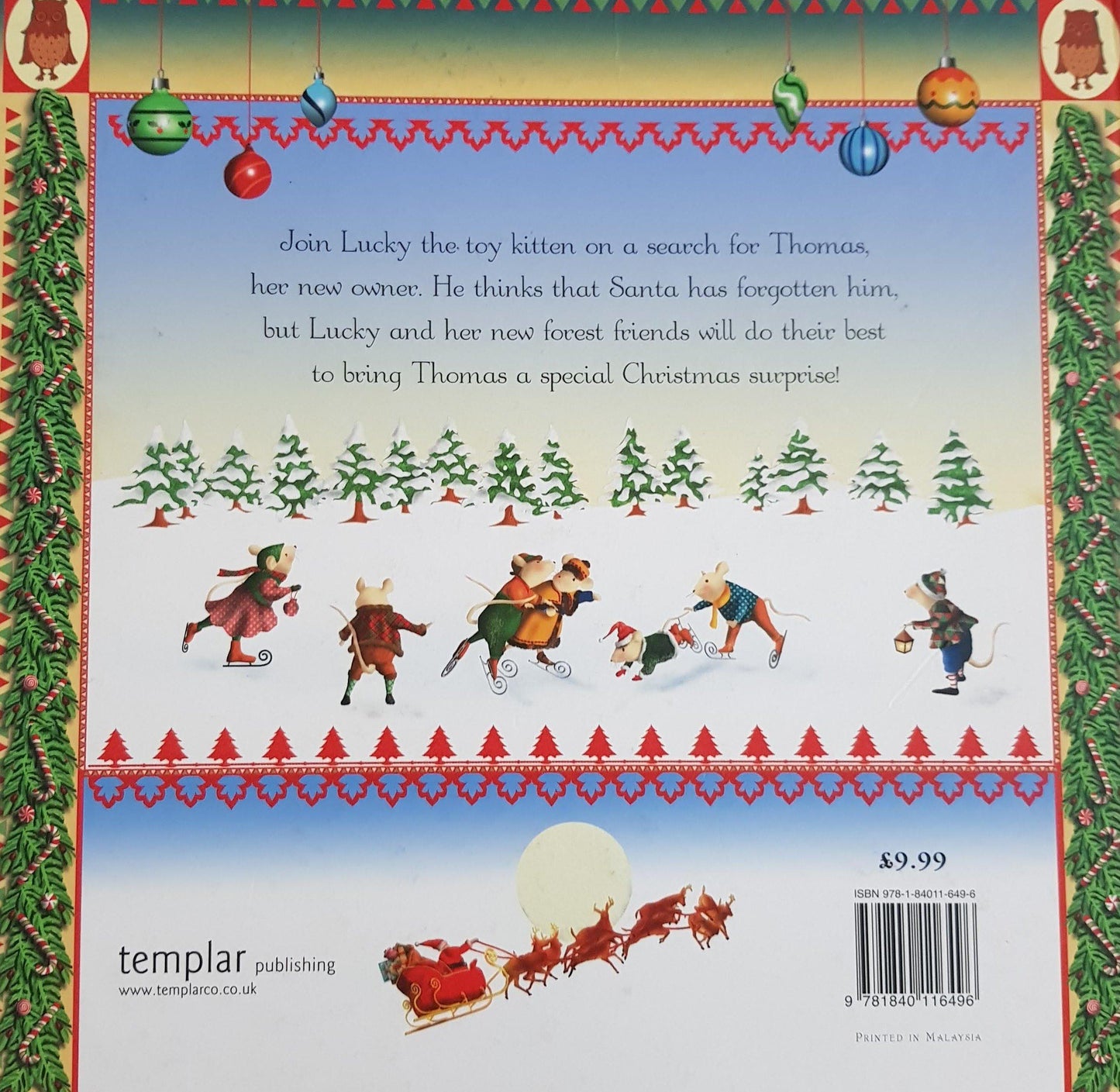 The Christmas Kitten Like New Recuddles.ch (6100592361657)