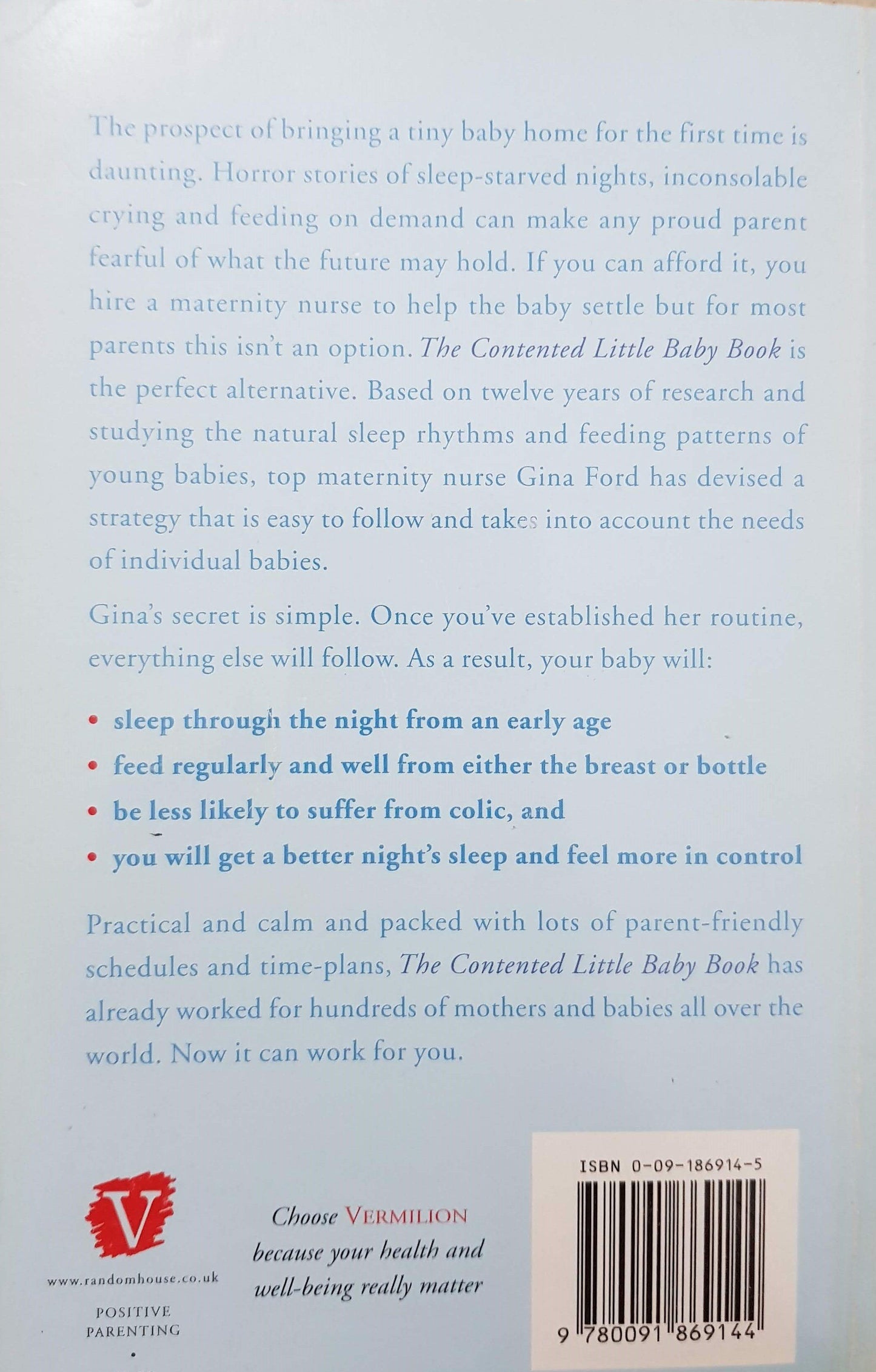 The Contented Little Baby Book Very Good Not Applicable (4604077932599)