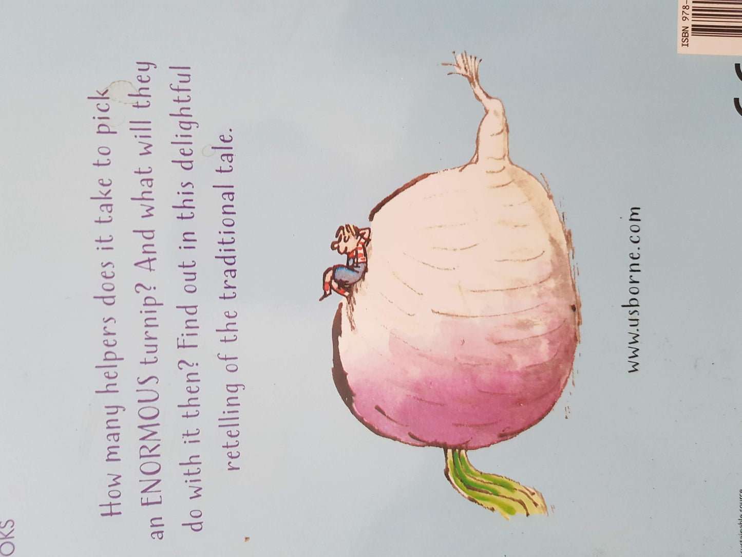 The Enormous Turnip Like New, 3+ Yrs Usborne (6610879807673)
