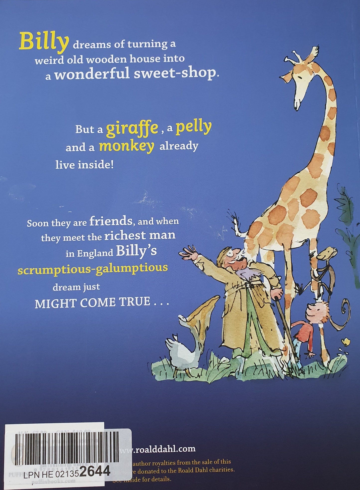 The Giraffe and the Pelly and Me Like New Roald Dahl (6249014132921)