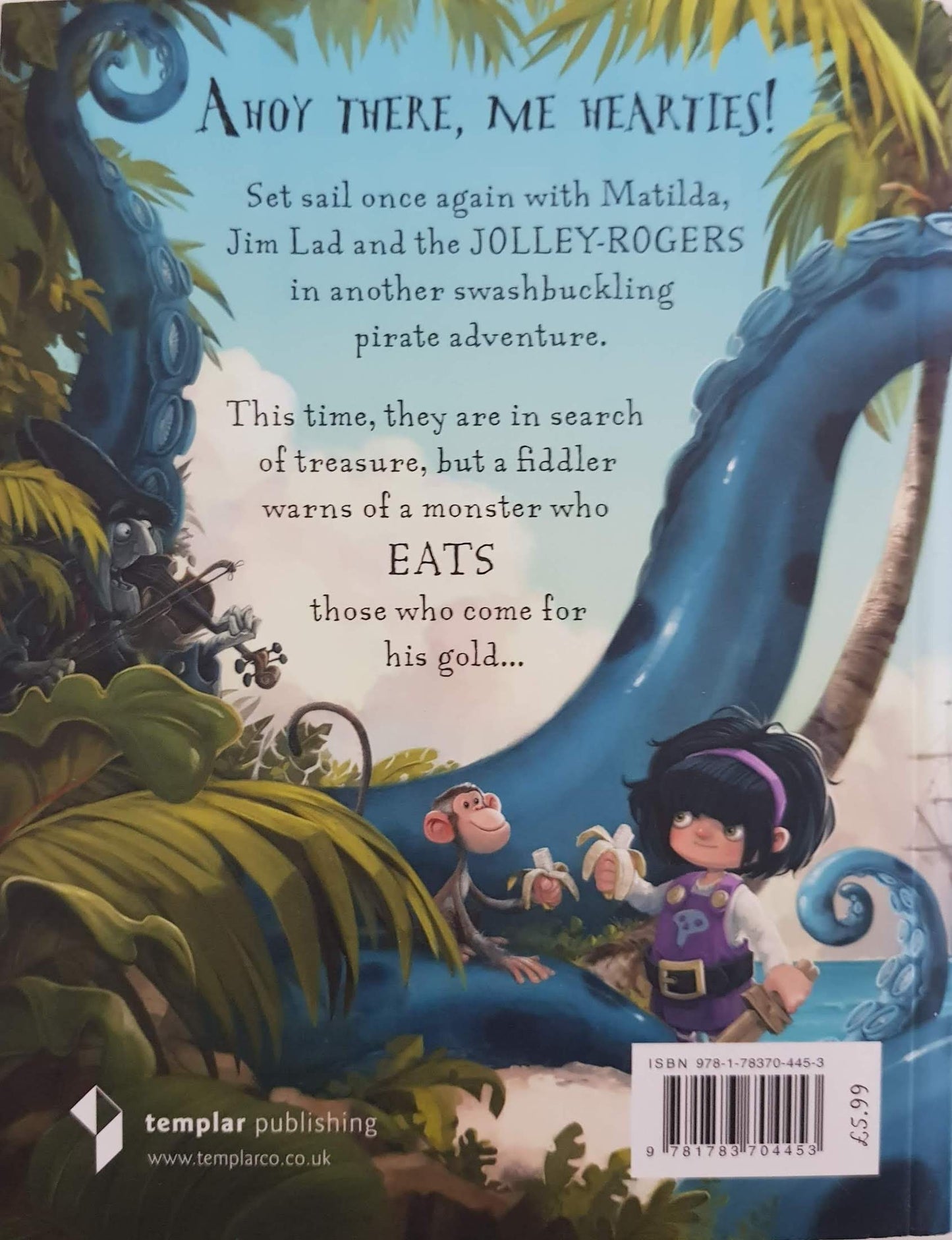 The JOLLY-ROGERS and the MONSTER'S GOLD Like New Recuddles.ch (6149129175225)