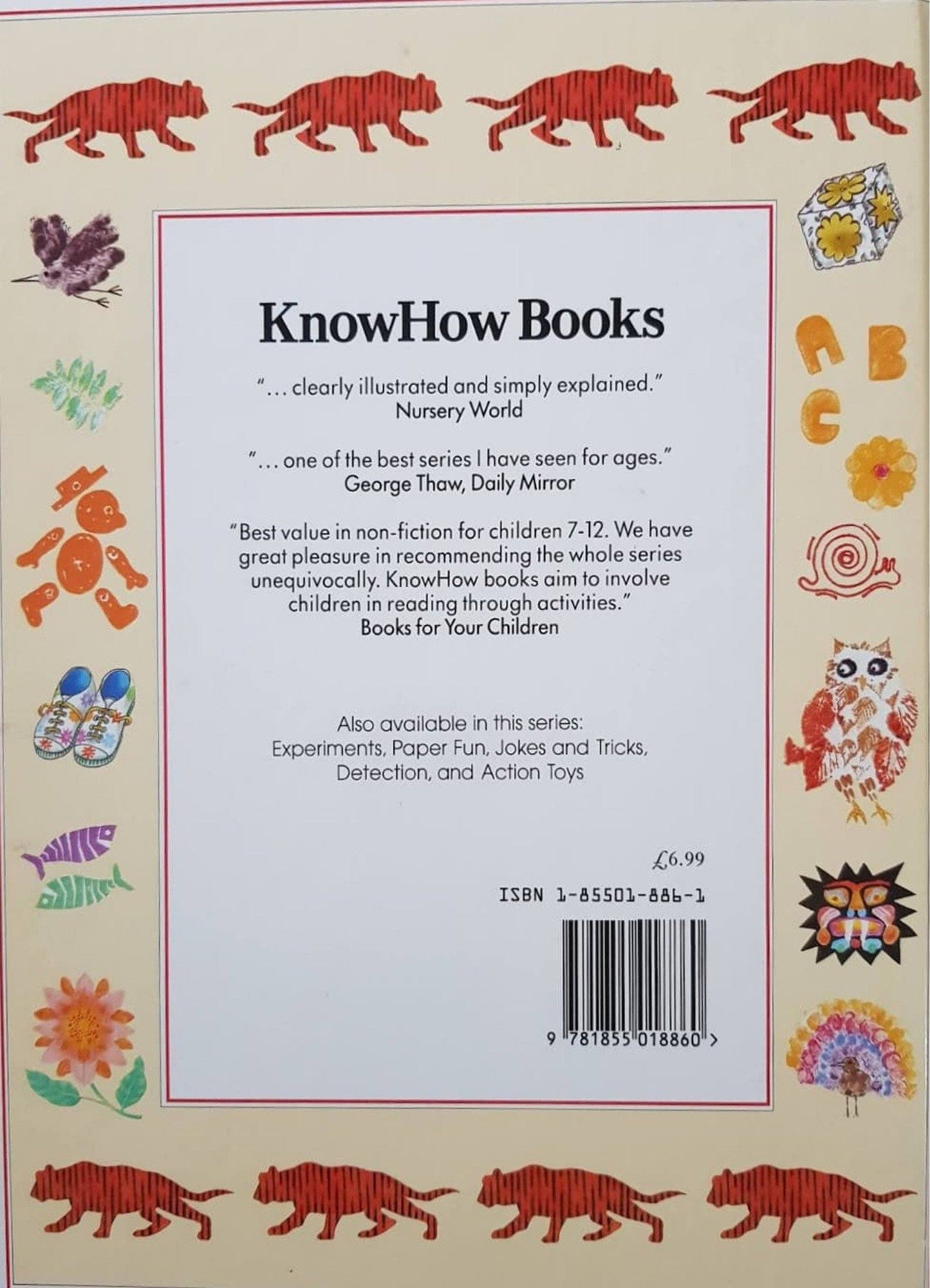 THE KNOW HOW BOOK OF PRINT & PAINT Like New, 7-12 Yrs Recuddles.ch (6572955467961)
