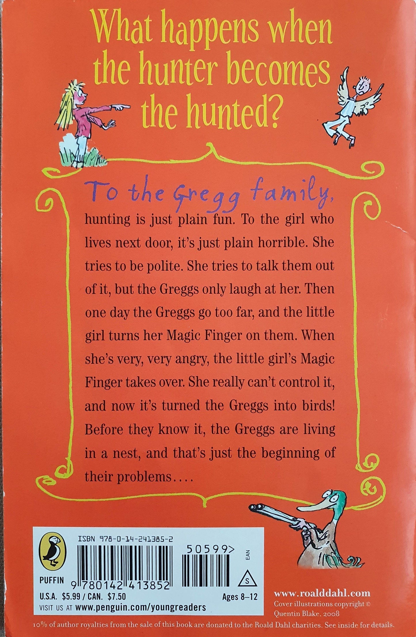 The Magic Finger Very Good Roald Dahl (4615786102839)