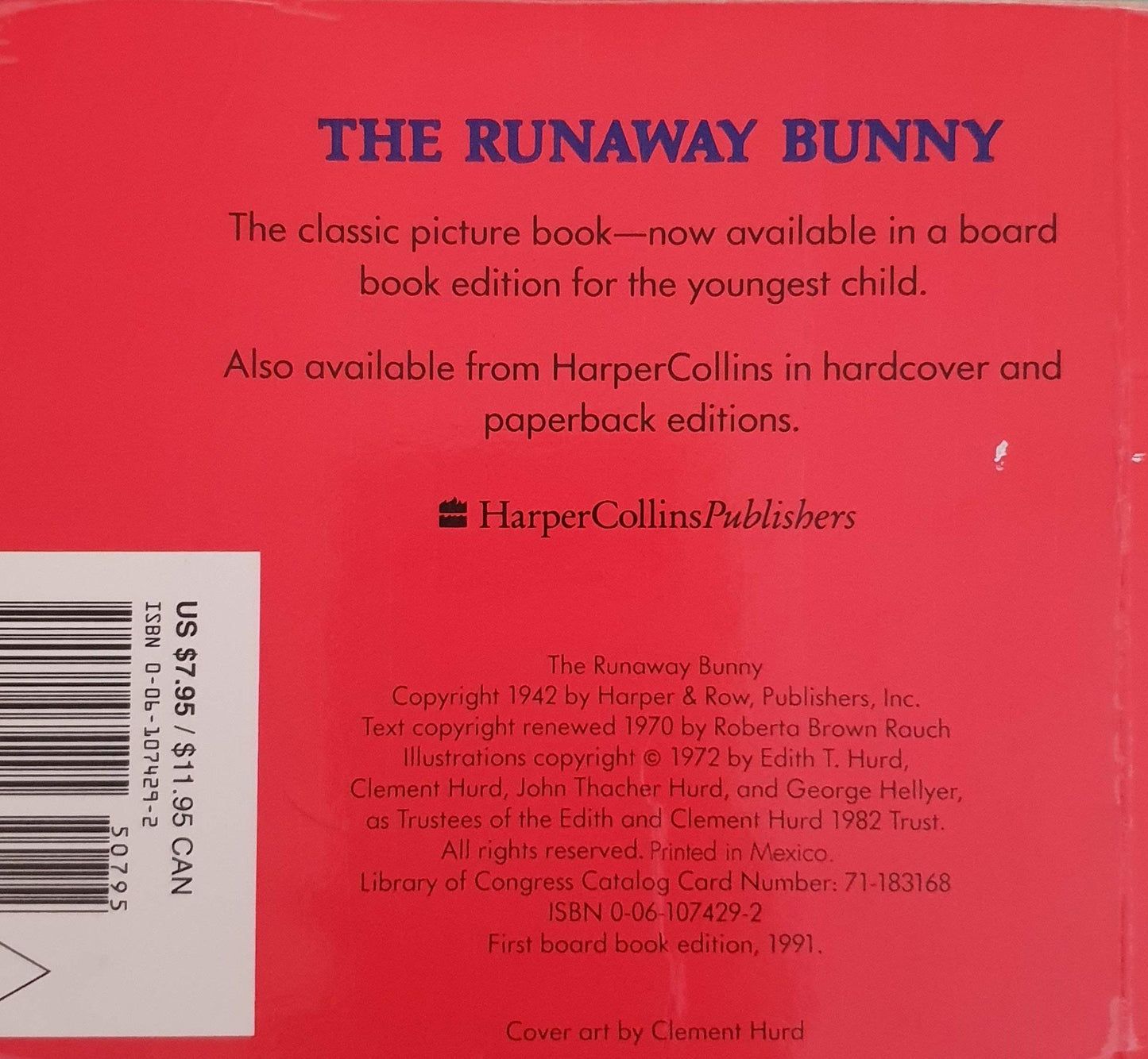 The Runaway Bunny Very Good,English Recuddles.ch (6088029765817)
