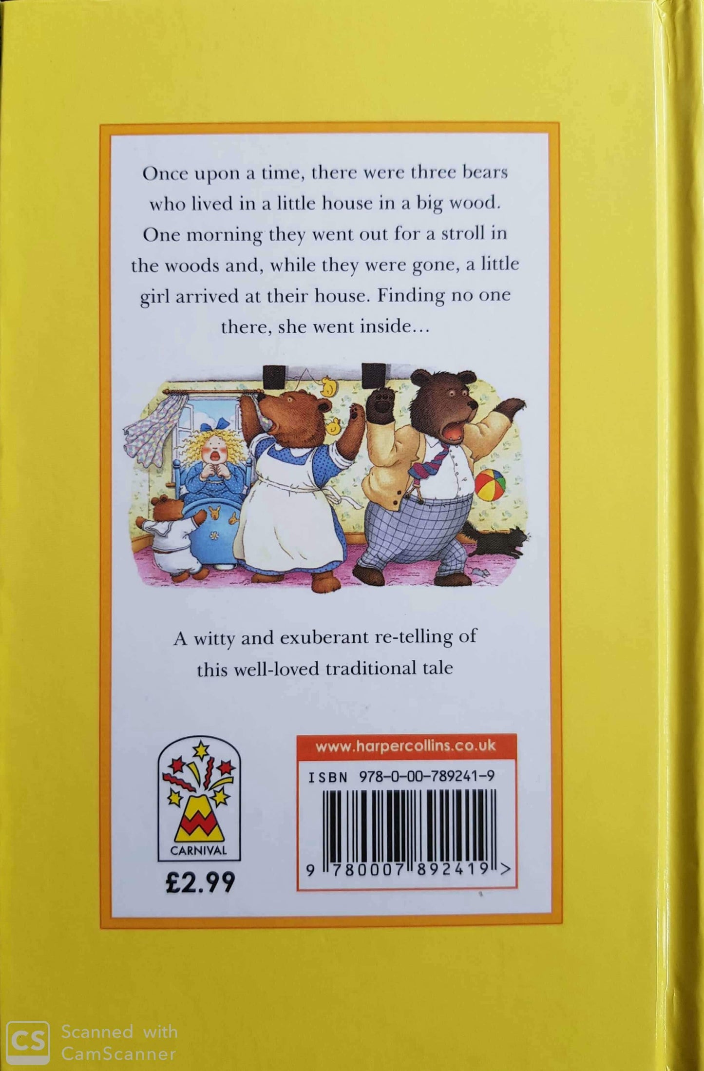The Three Bears And Goldilocks Like New Classics (4613450006583)